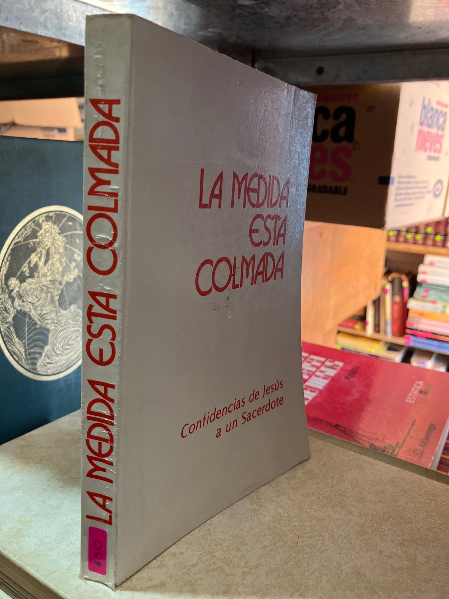 LA MEDIDA ESTÁ COLMADA USADO RELIGIÓN ALDAMA