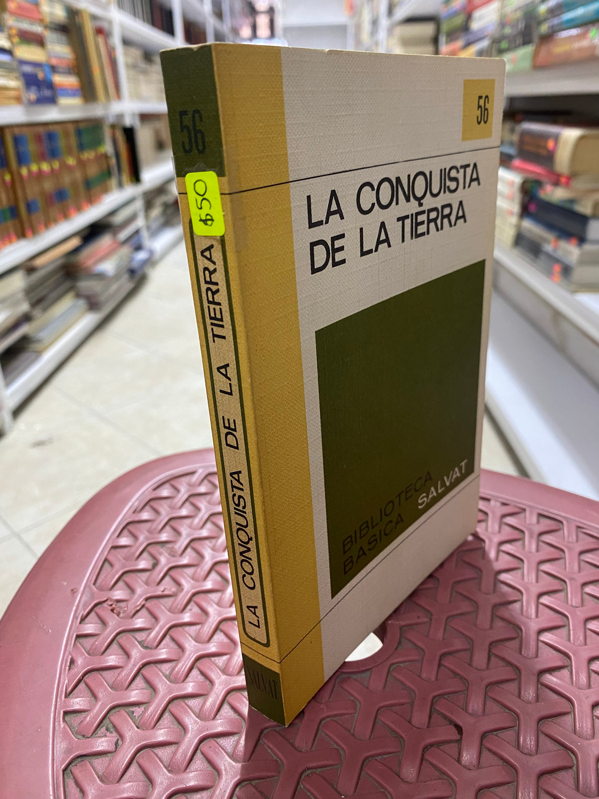 LA CONQUISTA DE LA TIERRA VARIOS AUTORES USADO NOVELAS JUAREZ 515