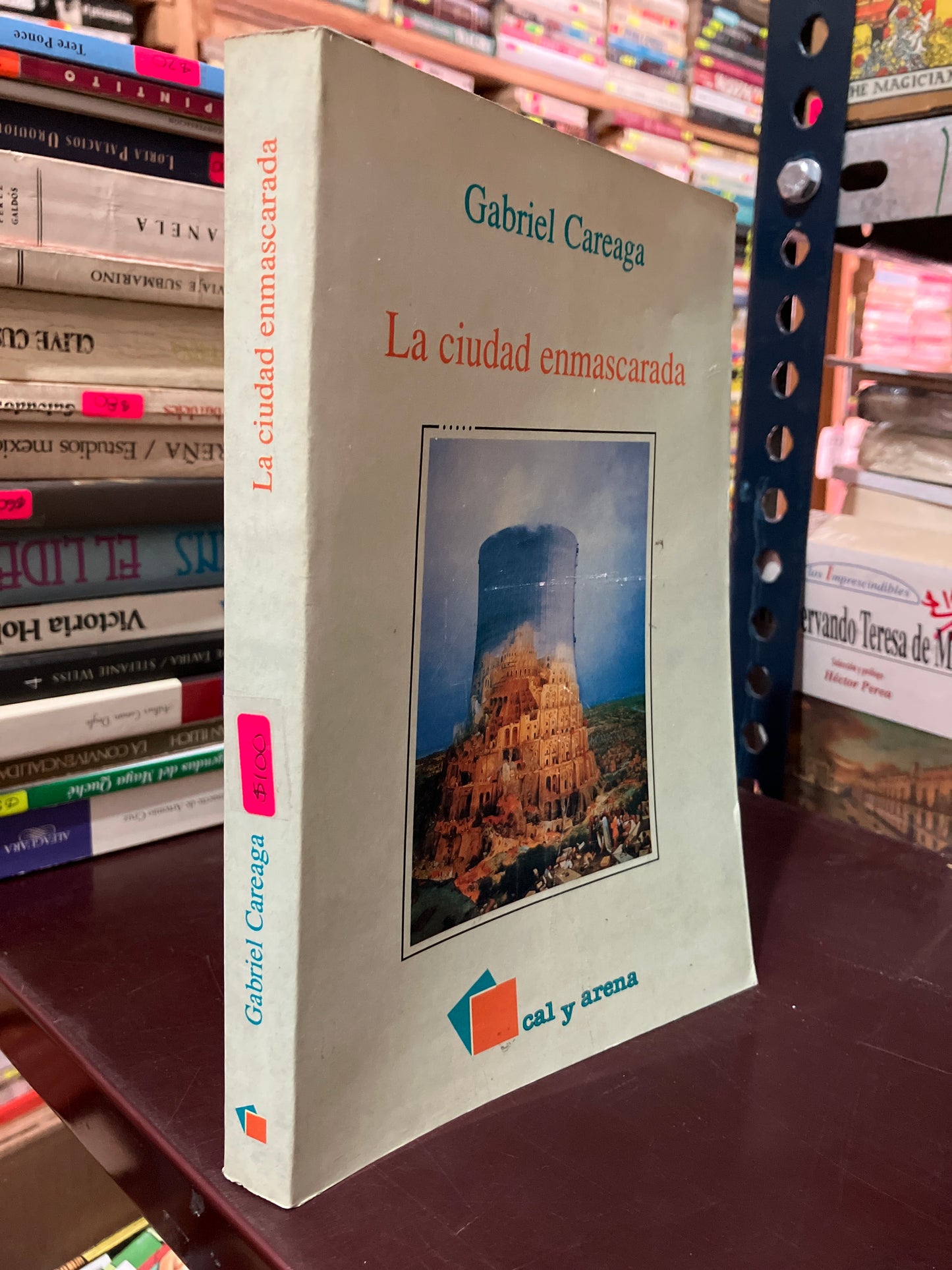 LA CIUDAD ENMASCARADA POR GABRIEL CAREAGA USADO NOVELA LITERARIO 305