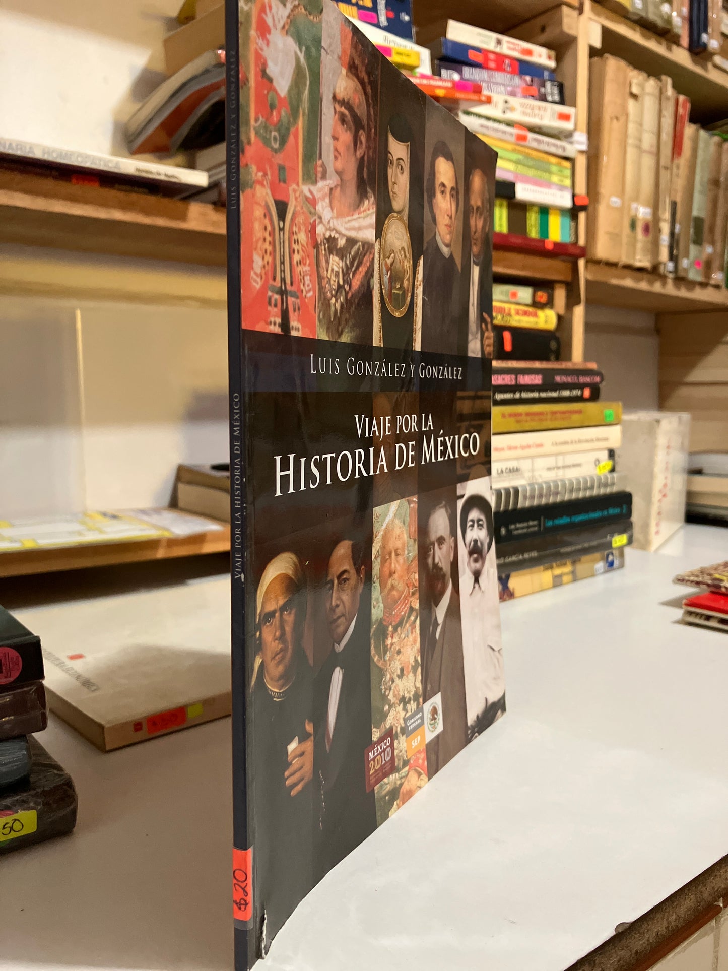 VIAJE POR LA HISTORIA DE MÉXICO POR LUIS GONZÁLEZ Y GONZÁLEZ USADO HISTORIA JUAREZ