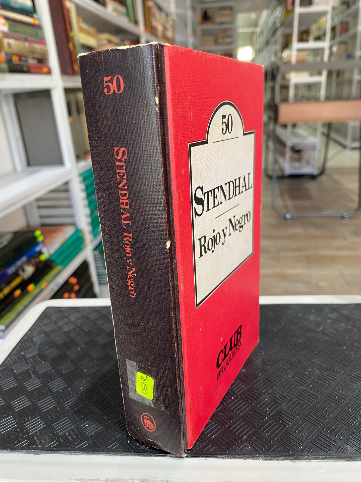 ROJO Y NEGRO POR STENDHAL USADO NOVELA JUAREZ 515