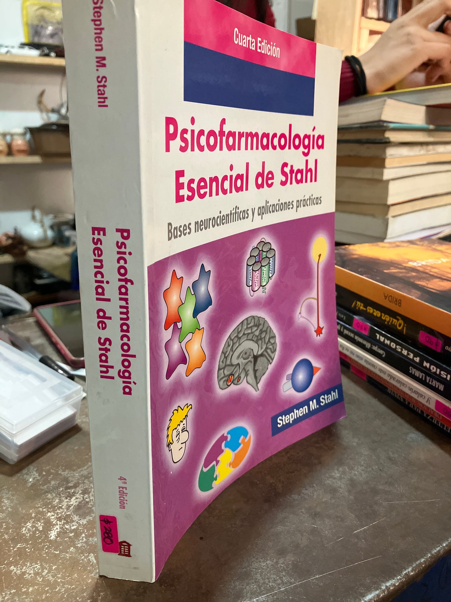 PSICOFARMACOLOGIA ESENCIAL DE STAHL POR STRPHEN M STAHL USADO PSICOLOGIA ALDAMA