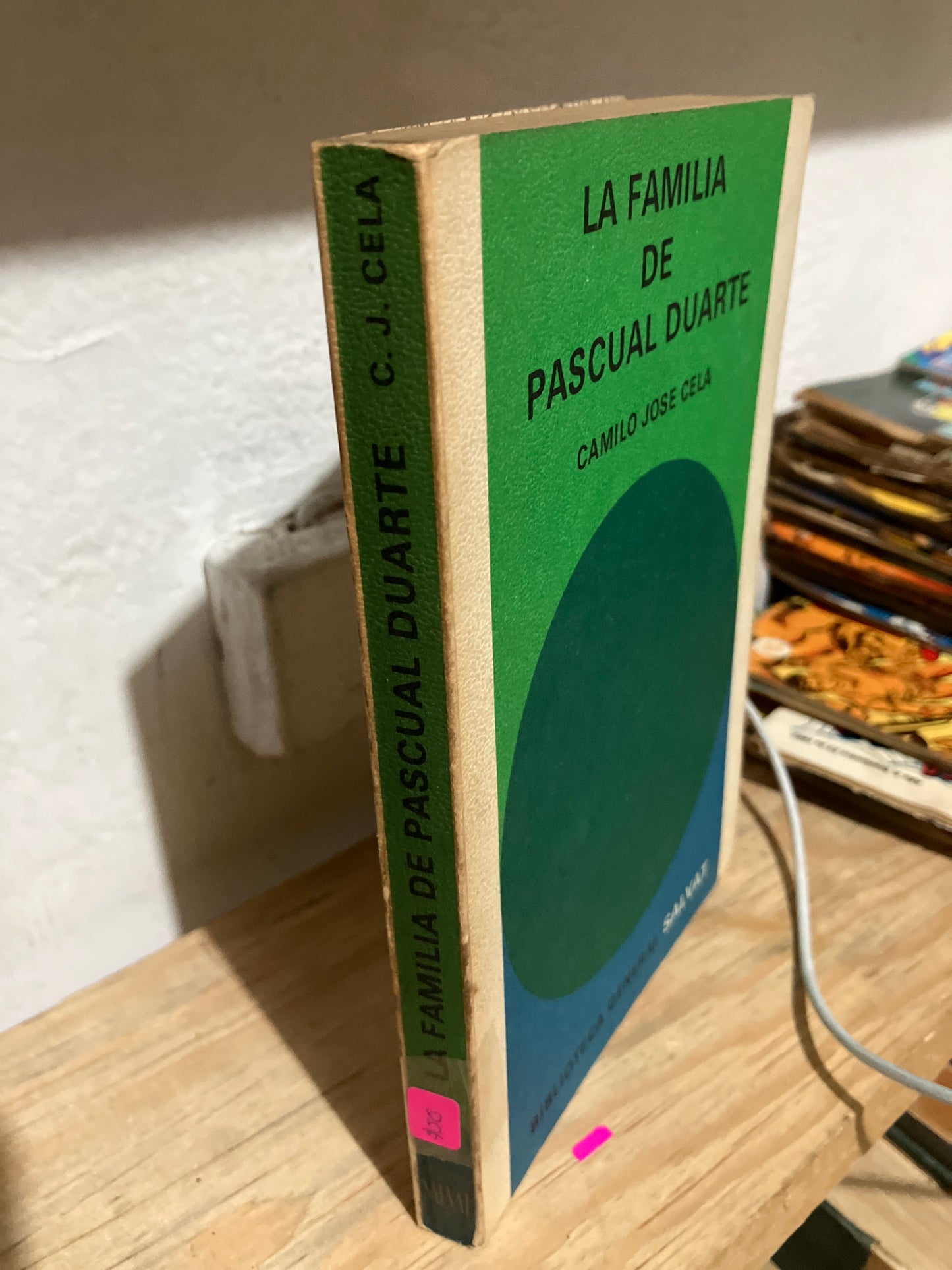LA FAMILIA DE PASCUAL DUARTE POR CAMILO JOSE CELA USADO NOVELAS JUAREZ