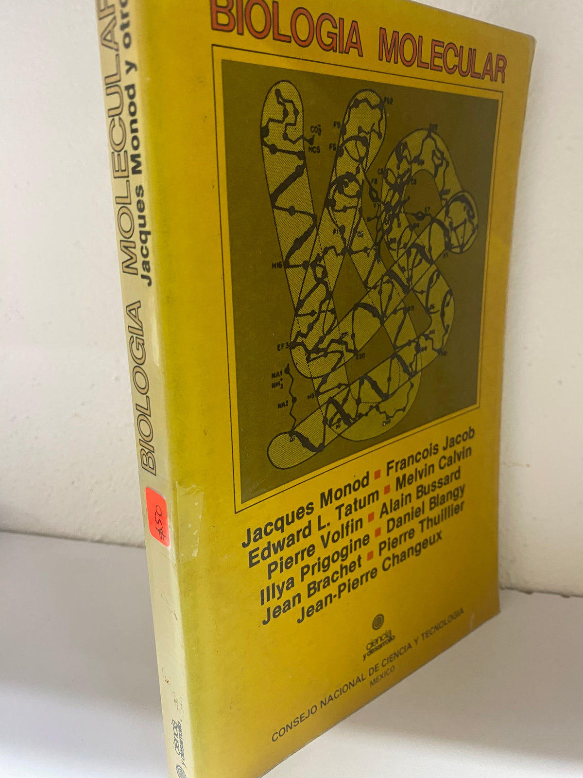 BIOLOGIA MOLECULAR JACQUES MONOD FRANCOIS JACOB CONSEJO NACIONAL DE CIENCIA Y TECNOLOGIA USADO CIENCIA JUAREZ 515