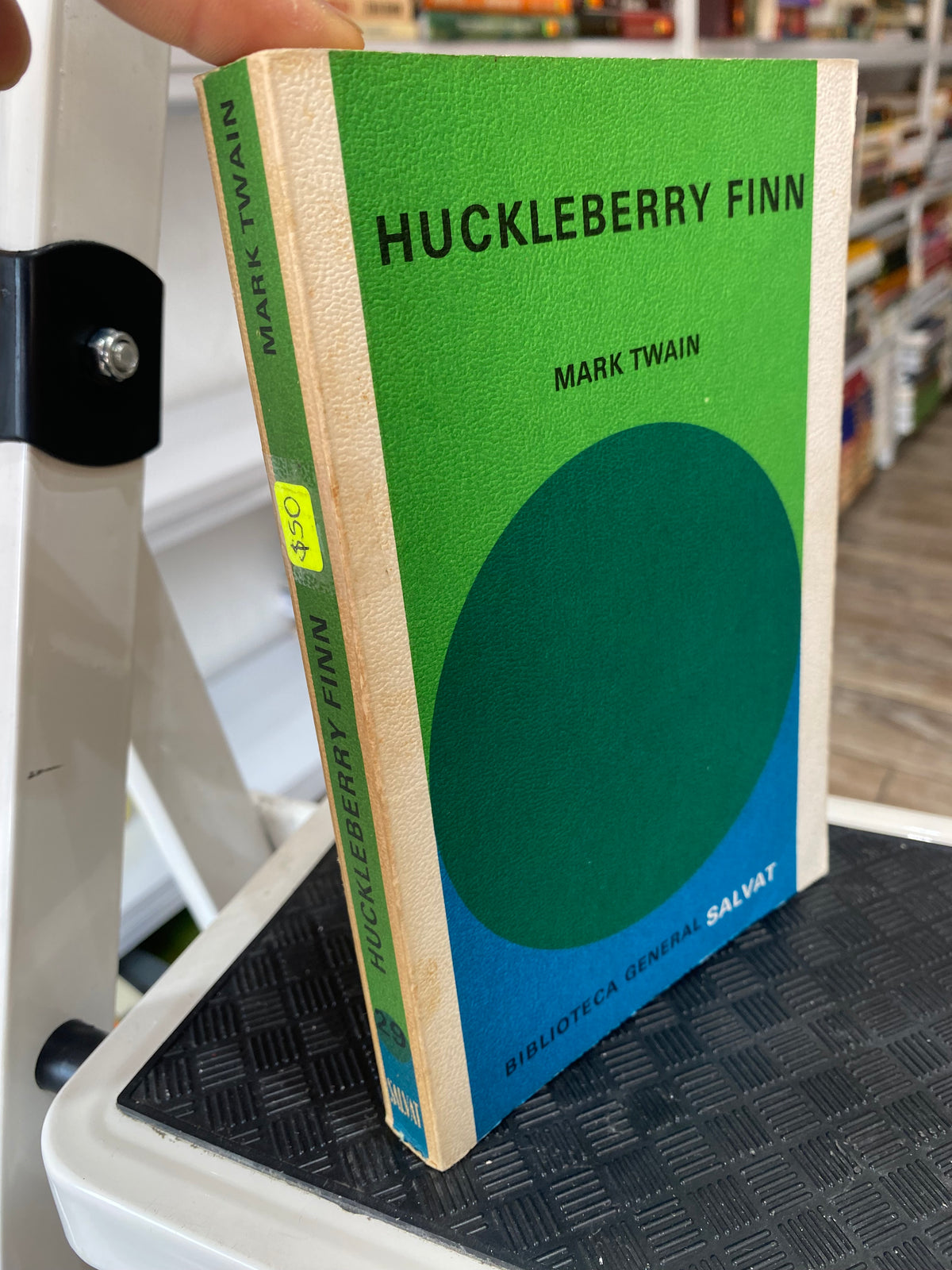 HUCKLEBERRY FINN MARK TWAIN USADO NOVELAS JUAREZ 515