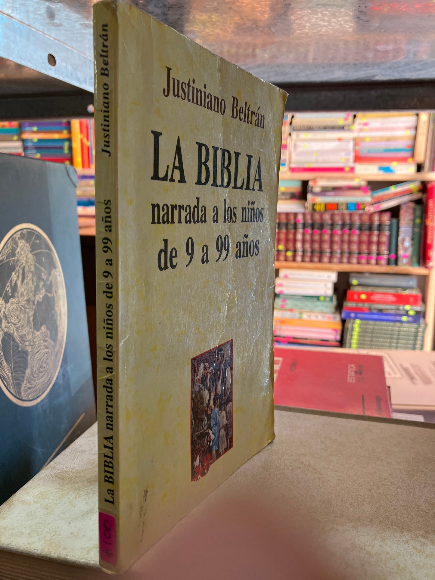 LA BIBLIA NARRADA A LOS NIÑOS DE 9 A 99 AÑOS POR JUSTINIANO BELTRÁN USADO RELIGIÓN ALDAMA