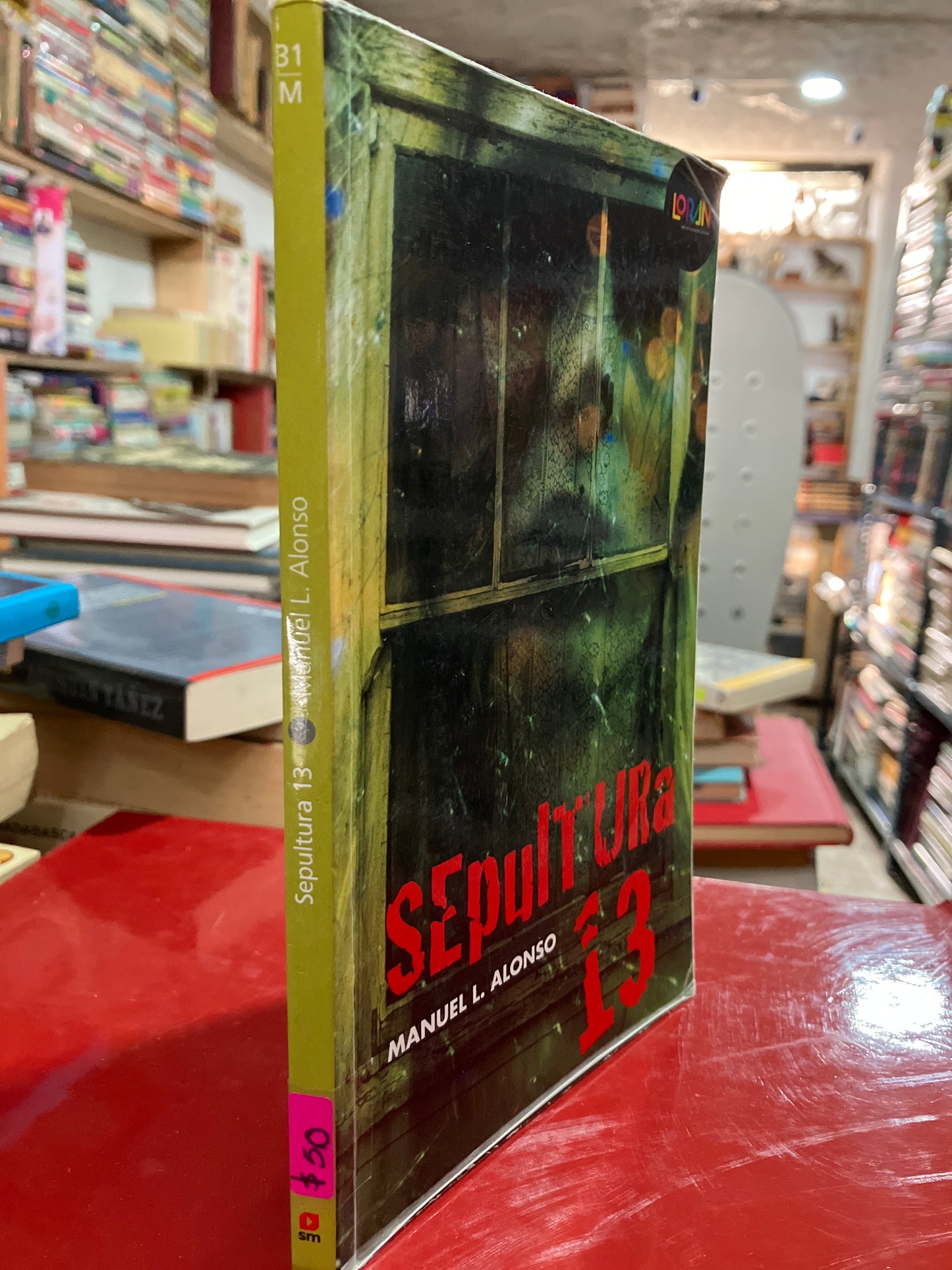 SEPULTURA 13 POR MANUEL L ALONSO USADO NOVELA ALDAMA