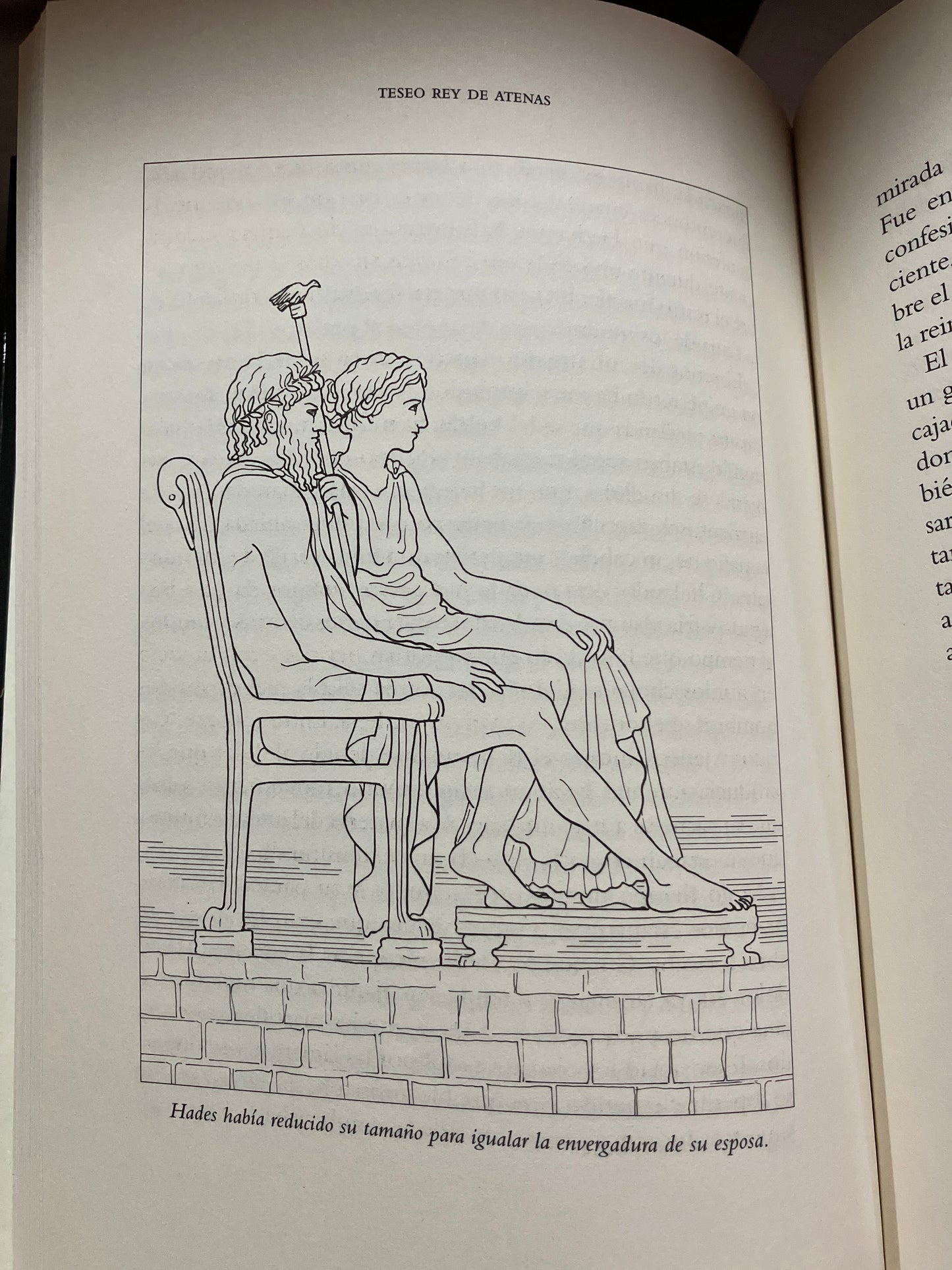 TESEO REY DE ATENAS USADO HISTORIA ALDAMA