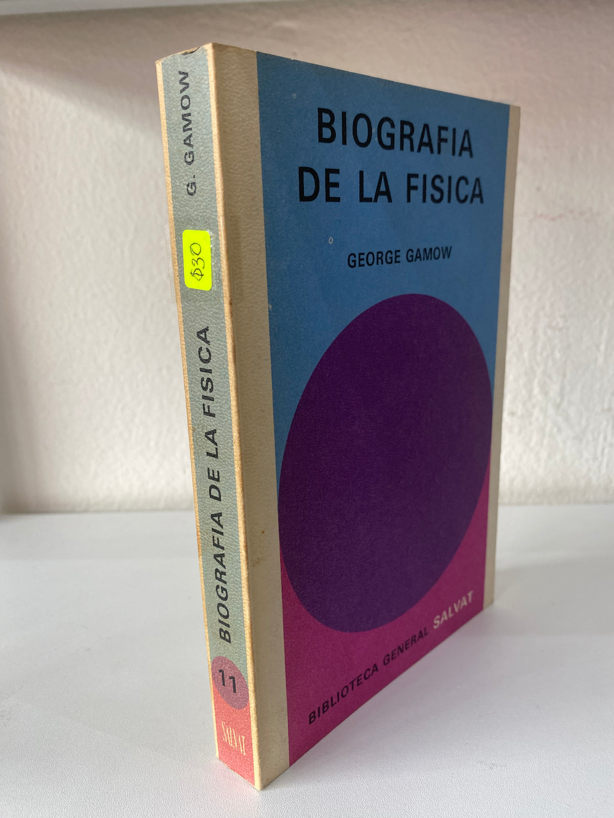 BIOGRAFIA DE LA FISICA GEORGE GAMOW USADO NOVELAS JUAREZ 515