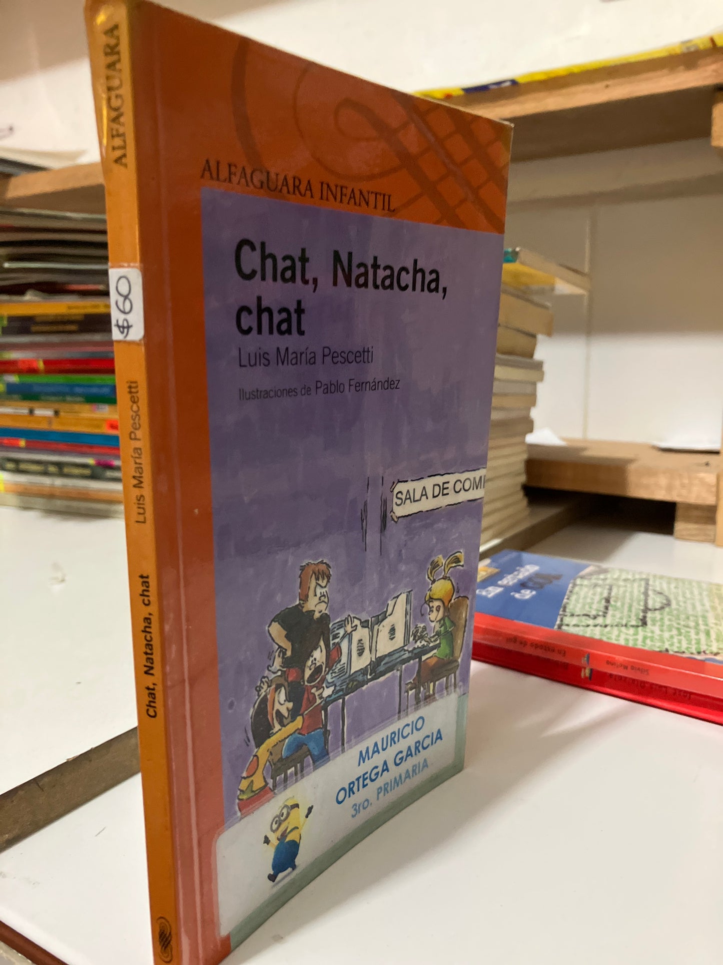 CHAT NATACHA CHAT POR LUIS MARIA PESCETTI USADO INFANTILES JUAREZ