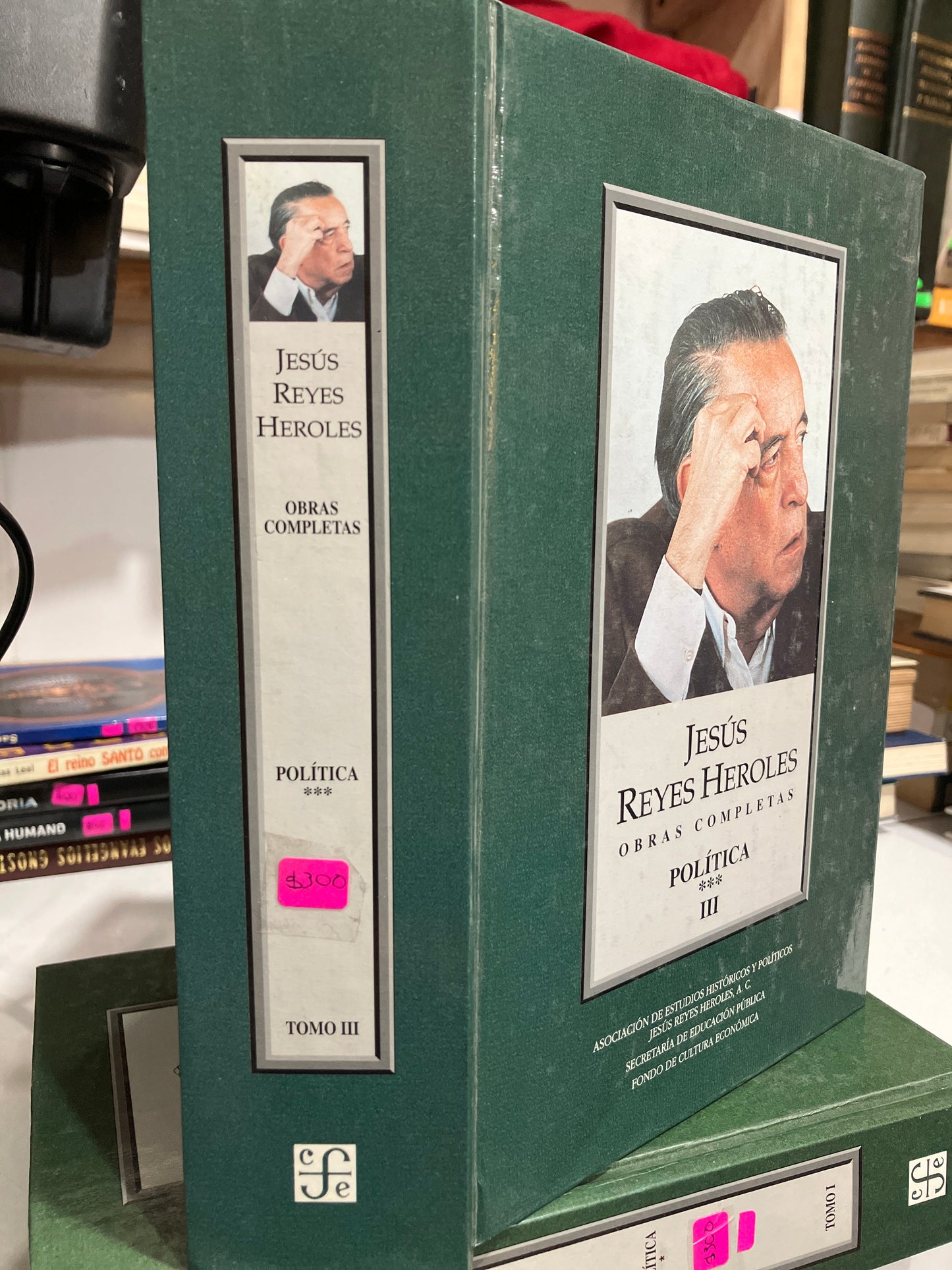 JESUS REYES HEROLES OBRAS COMPLETAS POLÍTICA III USADO HISTORIA JUAREZ