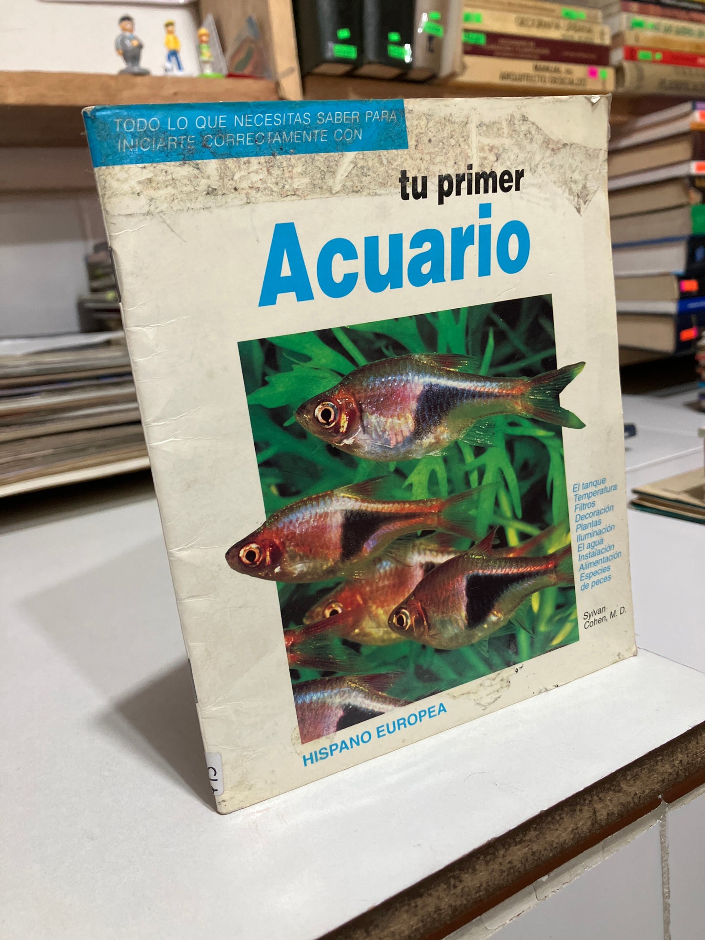 TU PRIMER ACUARIO POR SYLVAN COHEN USADO CIENCIA JUAREZ
