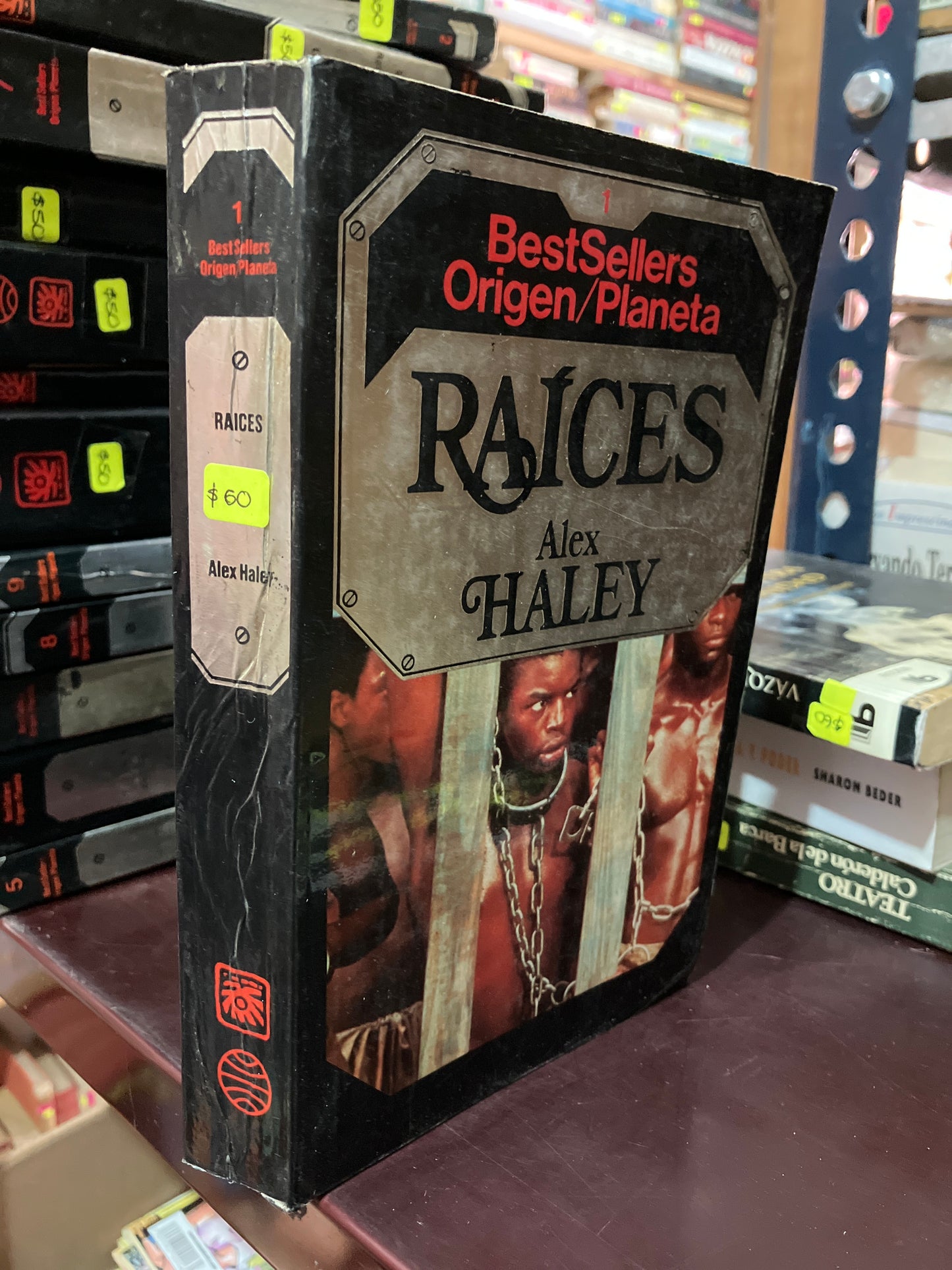 RAÍCES POR ALEX HALEY USADO NOVELA LITERARIO 305