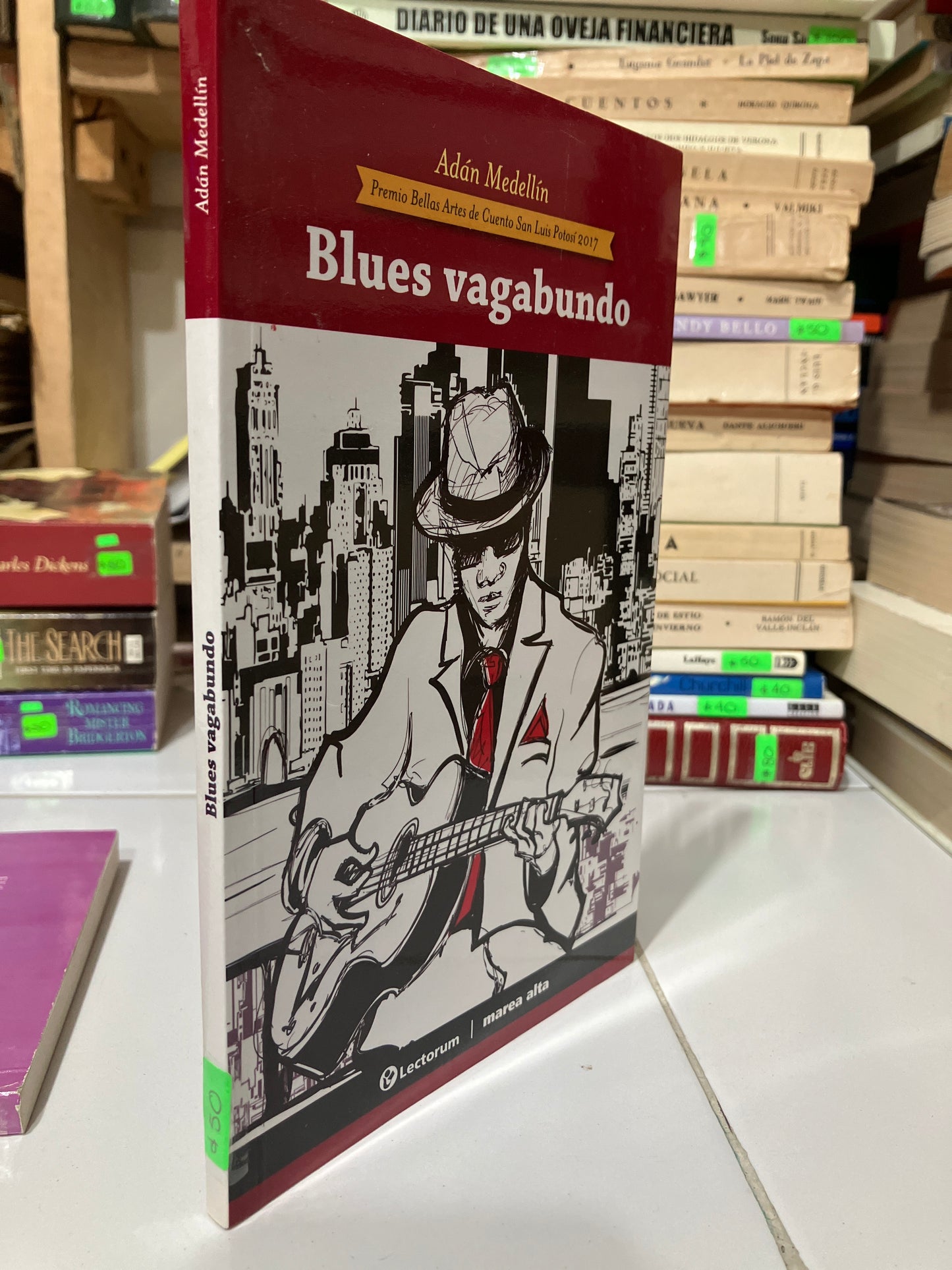 BLUES VAGABUNDO POR ADÁN MEDELLÍN USADO NOVELA JUAREZ