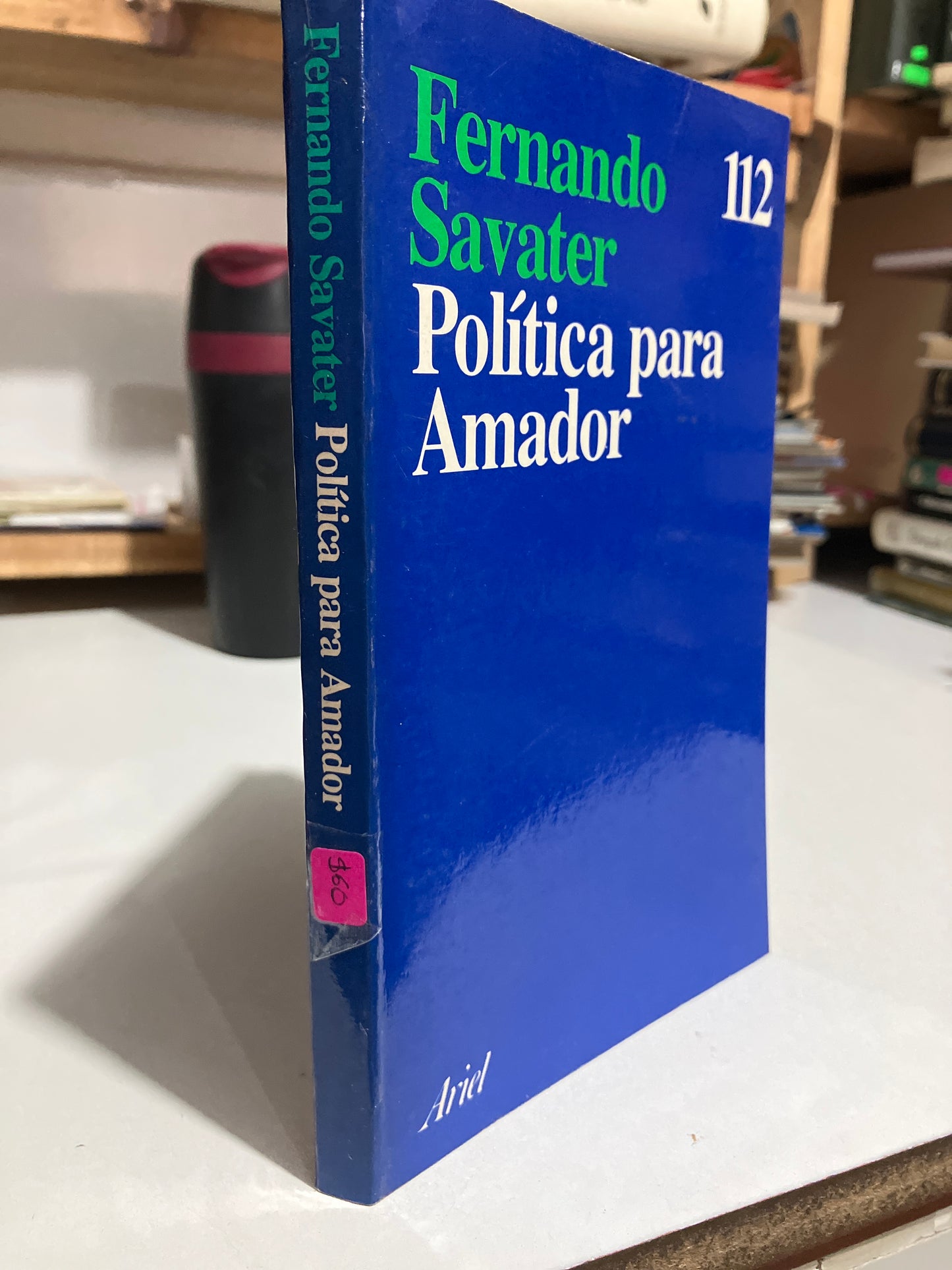 POLITICA PARA AMADOR POR FERNANDO SAVATER USADO SOCIOLOGÍA JUAREZ