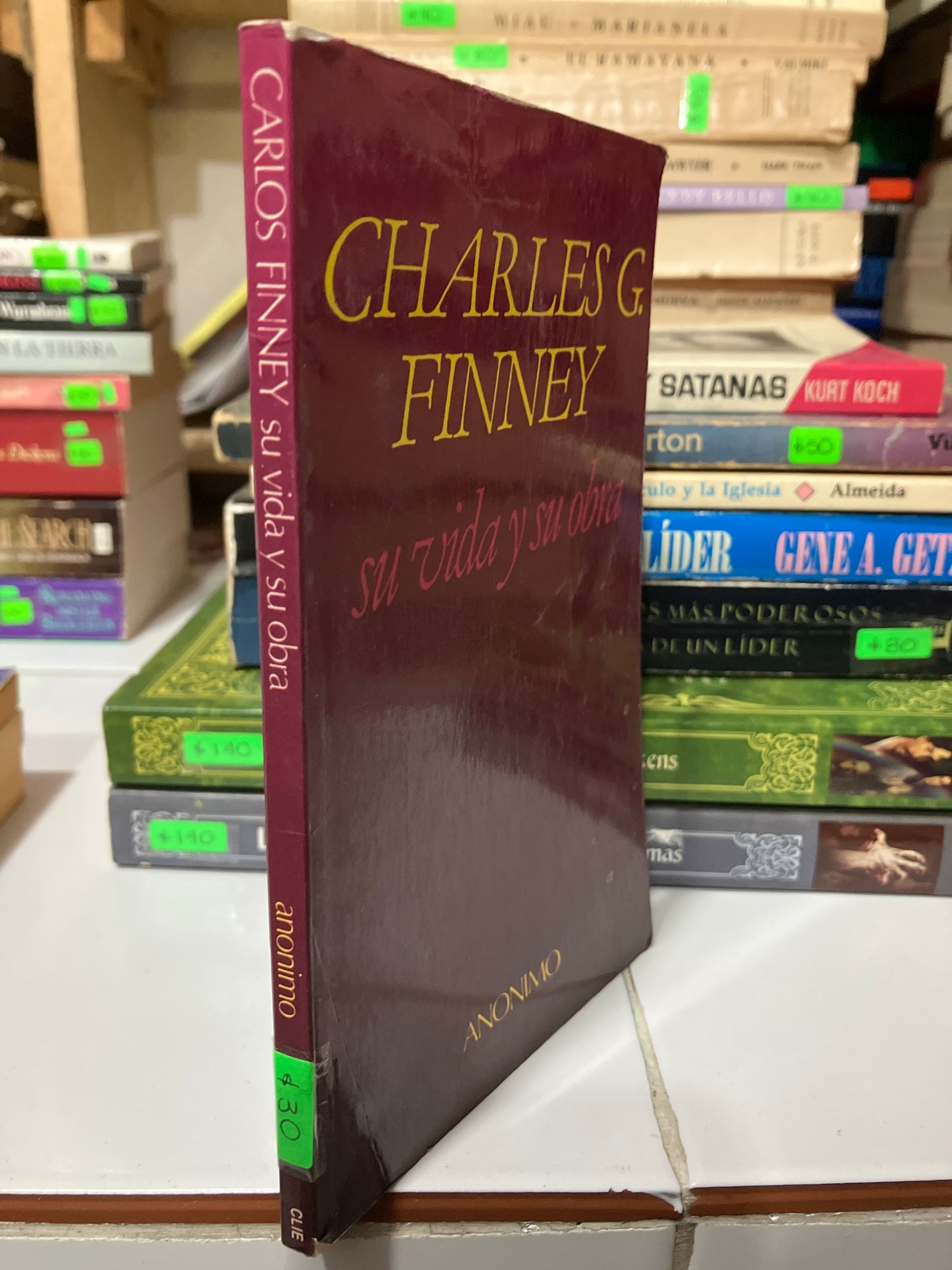 CHARLES G FINNEY SU VIDA Y SU OBRA USADO HISTORIA JUAREZ