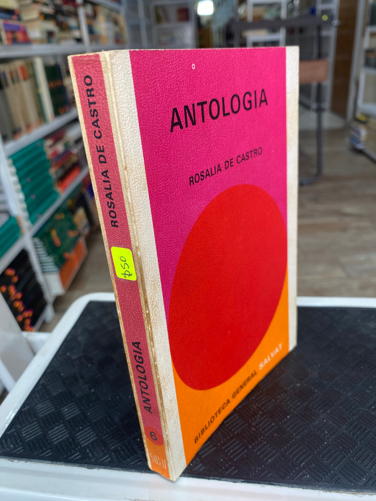 ANTOLOGIA ROSALIA DE CASTRO MORRIÑA USADO NOVELAS JUAREZ 515