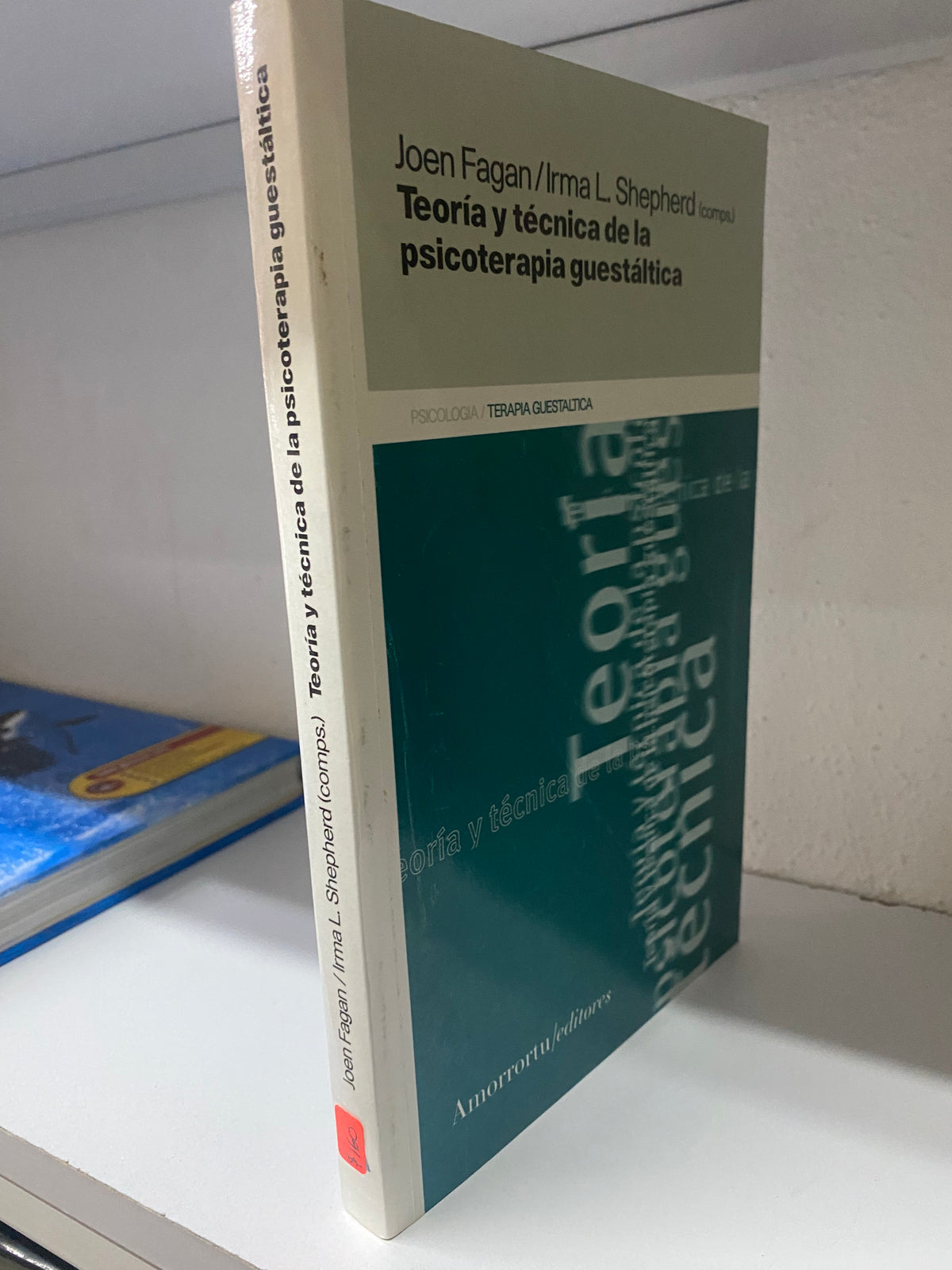 JOEN FAGAN IRMA L SHEPHERD TEORIA Y TECNICA DE LA PSICOTERAPIA GUESTALTICA USADO PSICOLOGIA JUAREZ 515