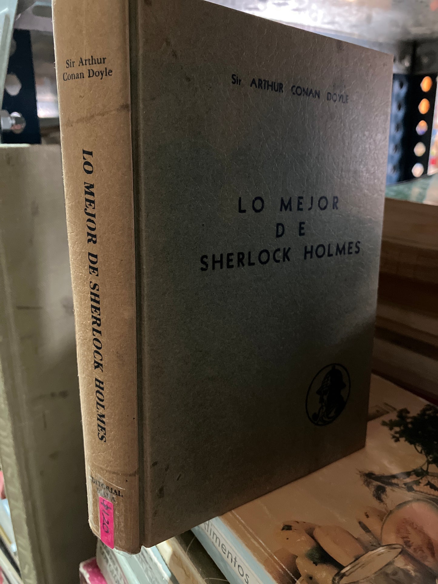 LO MEJOR DE SHERLOCK HOLMES POR SIR ARTHUR CONAN DOYLE USADO NOVELAS ALDAMA