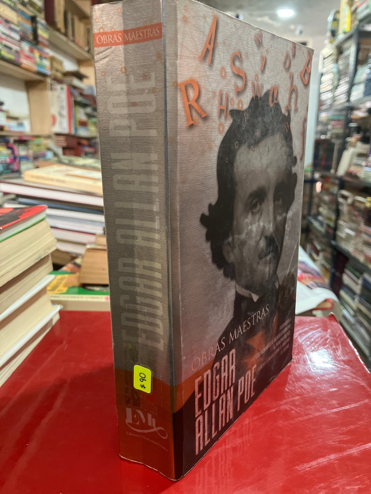 OBRAS MAESTRAS EDGAR ALLAN POE USADO NOVELA ALDAMA