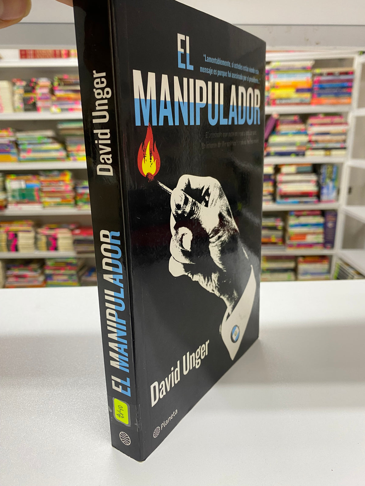 EL MANIPULADOR DAVID UNGER USADO NOVELA JUAREZ 515