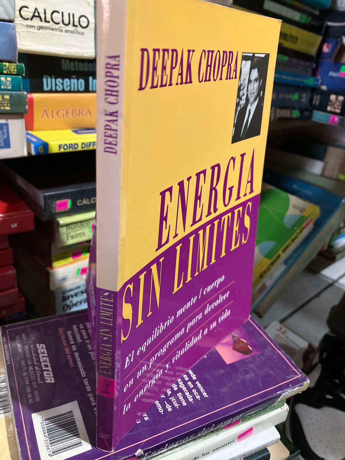 ENERGIA SIN LÍMITES POR DEEPAK CHOPRA USADO SUPERACIÓN PERSONAL JUAREZ