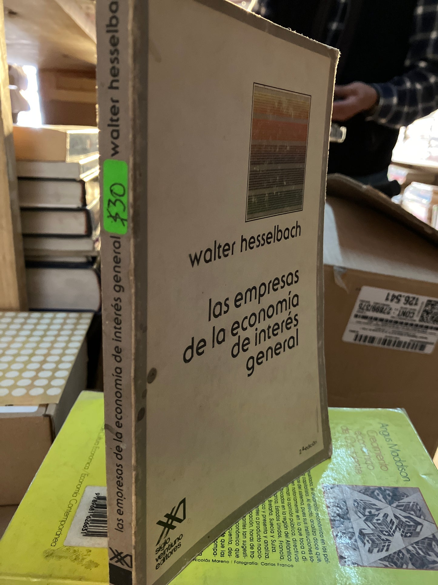 LAS EMPRESAS DE LA ECONOMÍA DE INTERÉS GENERAL POR WALTER HESSELBACH USADO ADMINISTRACIÓN LITERARIO 207