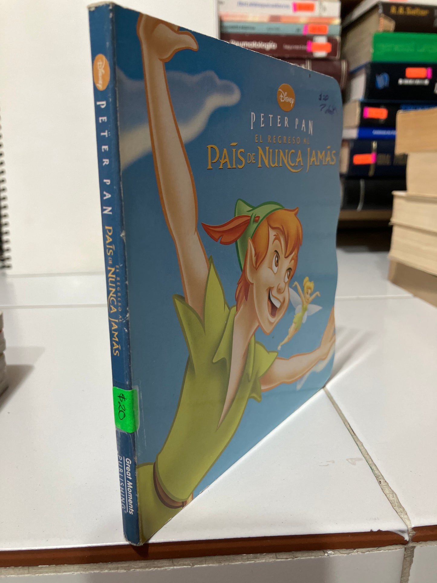 PETER PAN EL REGRESO AL PAÍS DE NUNCA JAMÁS USADO INFANTIL JUAREZ