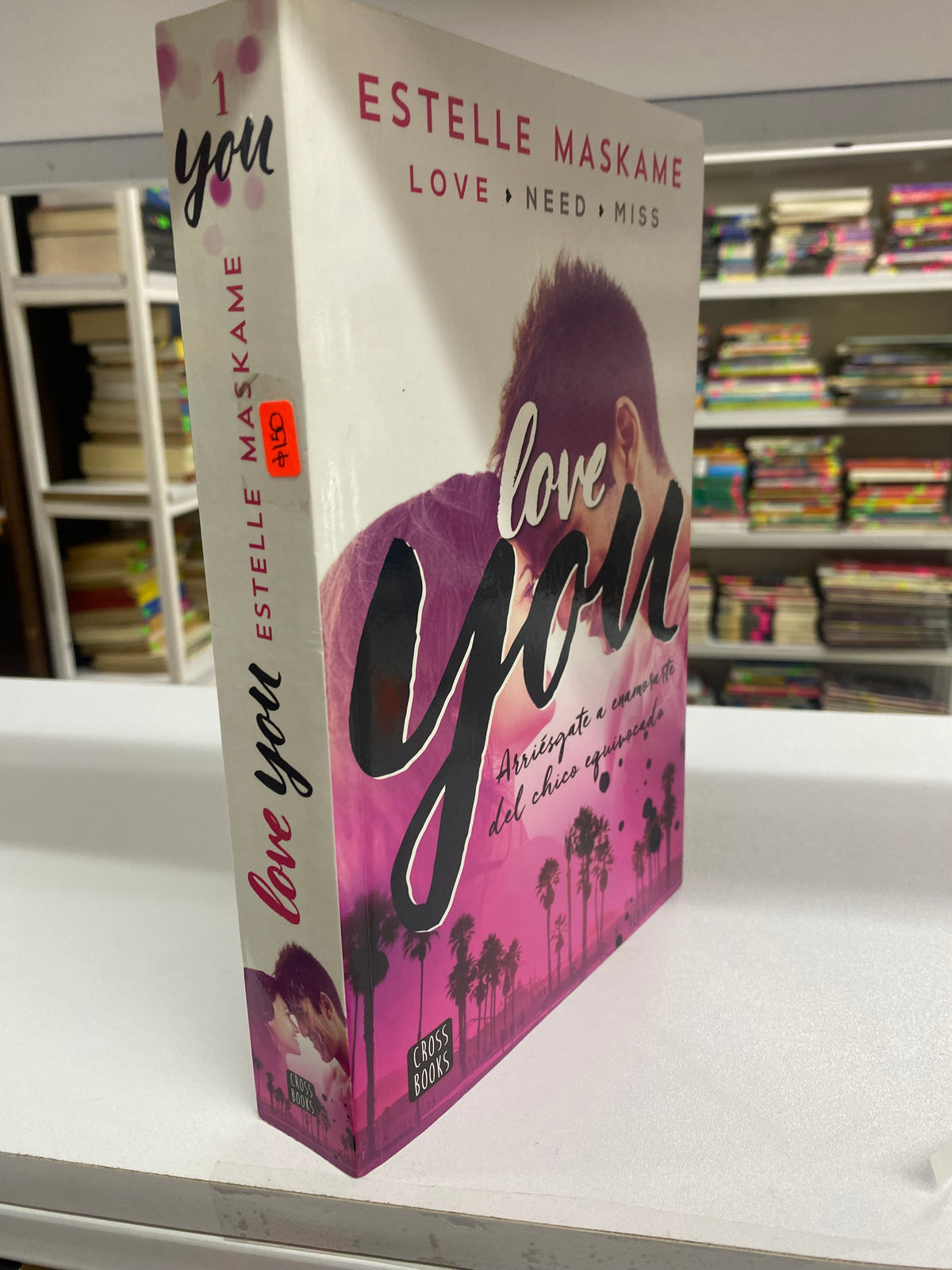 ESTELLE MASKAME LOVE YOU 1 USADO NOVELA JUAREZ 515