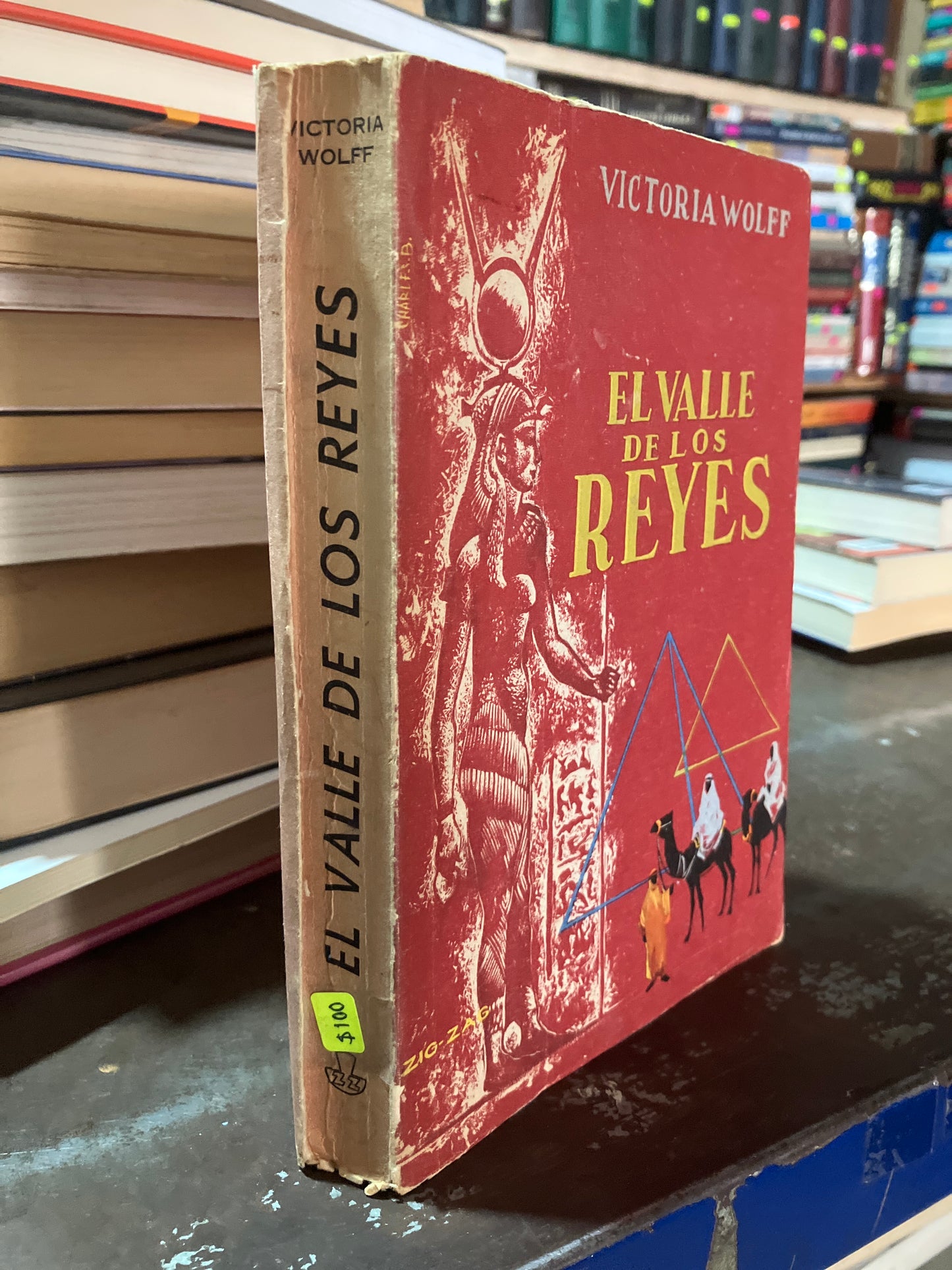 EL VALLE DE LOS REYES POR VICTORIA WOLFF USADO NOVELA ALDAMA