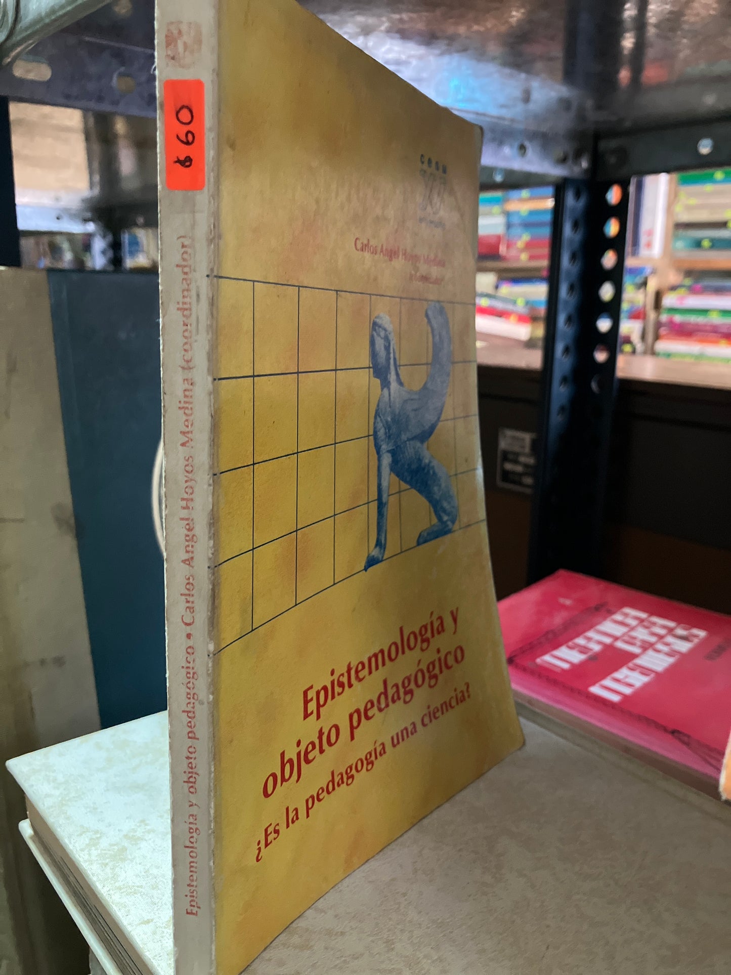 EPISTEMOLOGIA Y OBJETO PEDAGOGICO POR CARLOS ANGEL HOYOS USADO EDUCACION ALDAMA