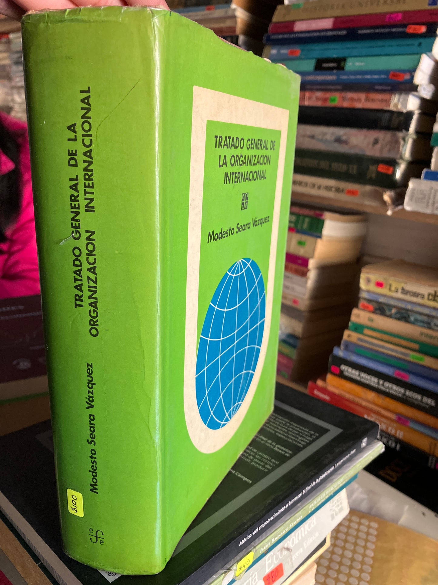 TRATADO GENERAL DE LA ORGANIZACION INTERNACIONAL POR MODESTO SEARA VAZQUEZ USADO ADMINISTRACIÓN LITERARIO 207