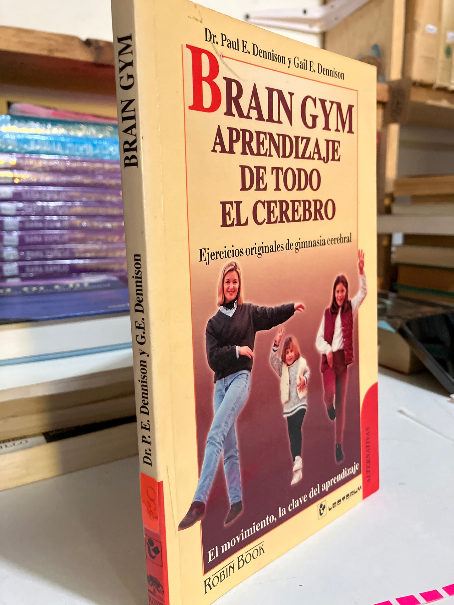 BRAIN GYM APRENDIZAJE DE TODO EL CEREBRO POR GAIL E DENNISON USADO SUPERACION PERSONAL JUAREZ