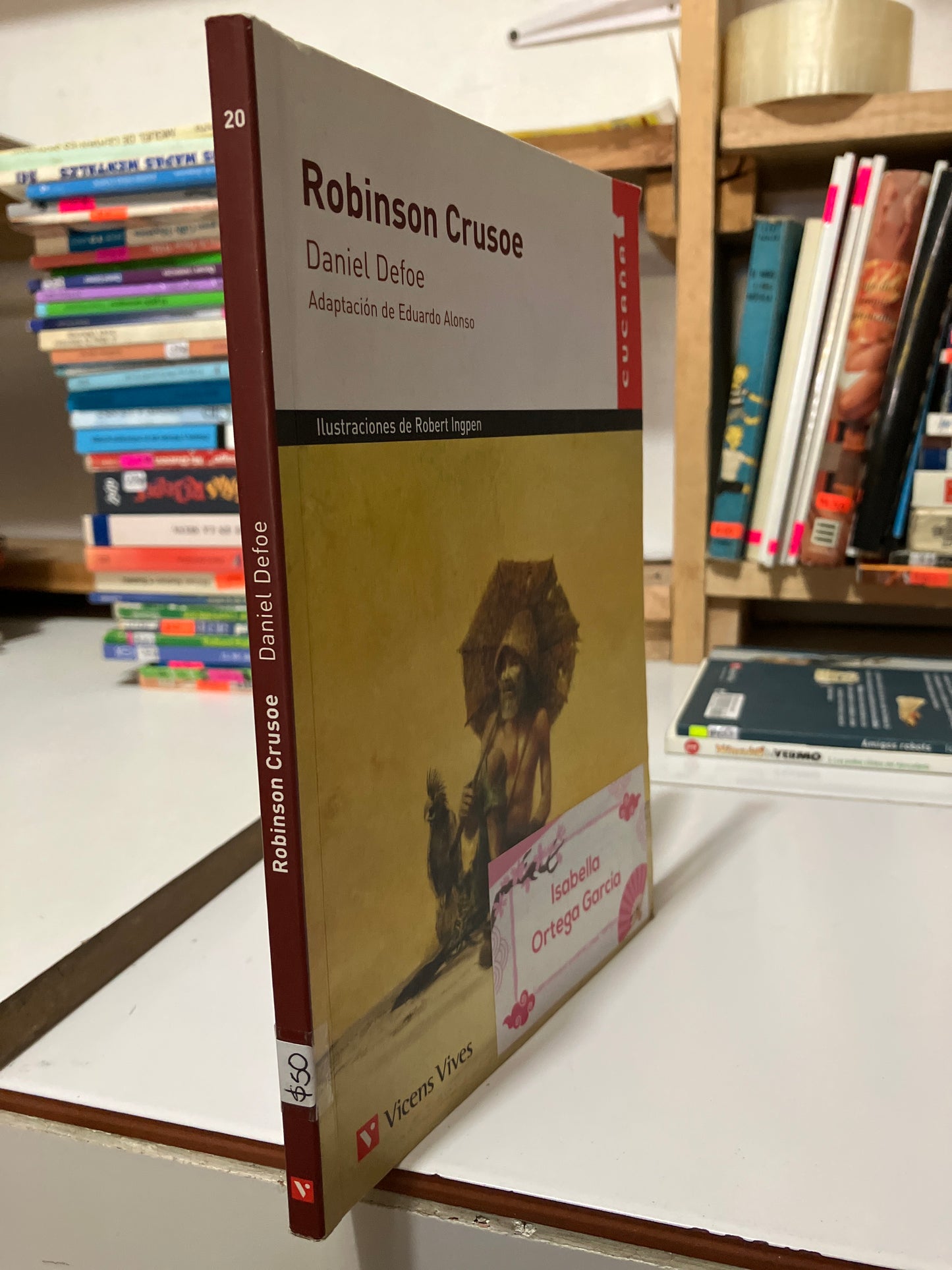 ROBINSON CRUSOE POR DANIEL DEFOE USADO INFANTILES JUAREZ