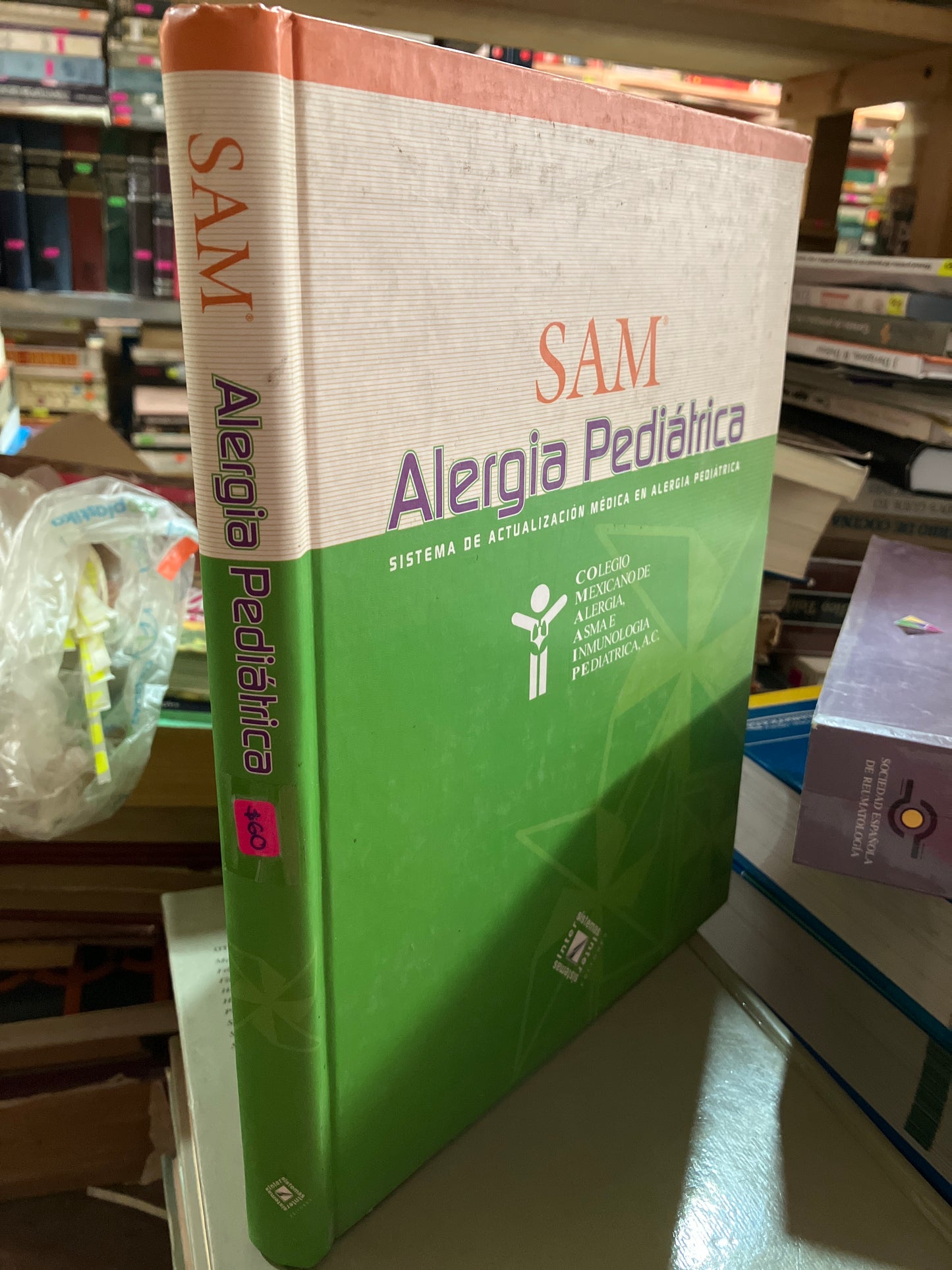 SAM ALERGIA PEDIATRICA POR AUTORES VARIOS USADO MEDICINA ALDAMA