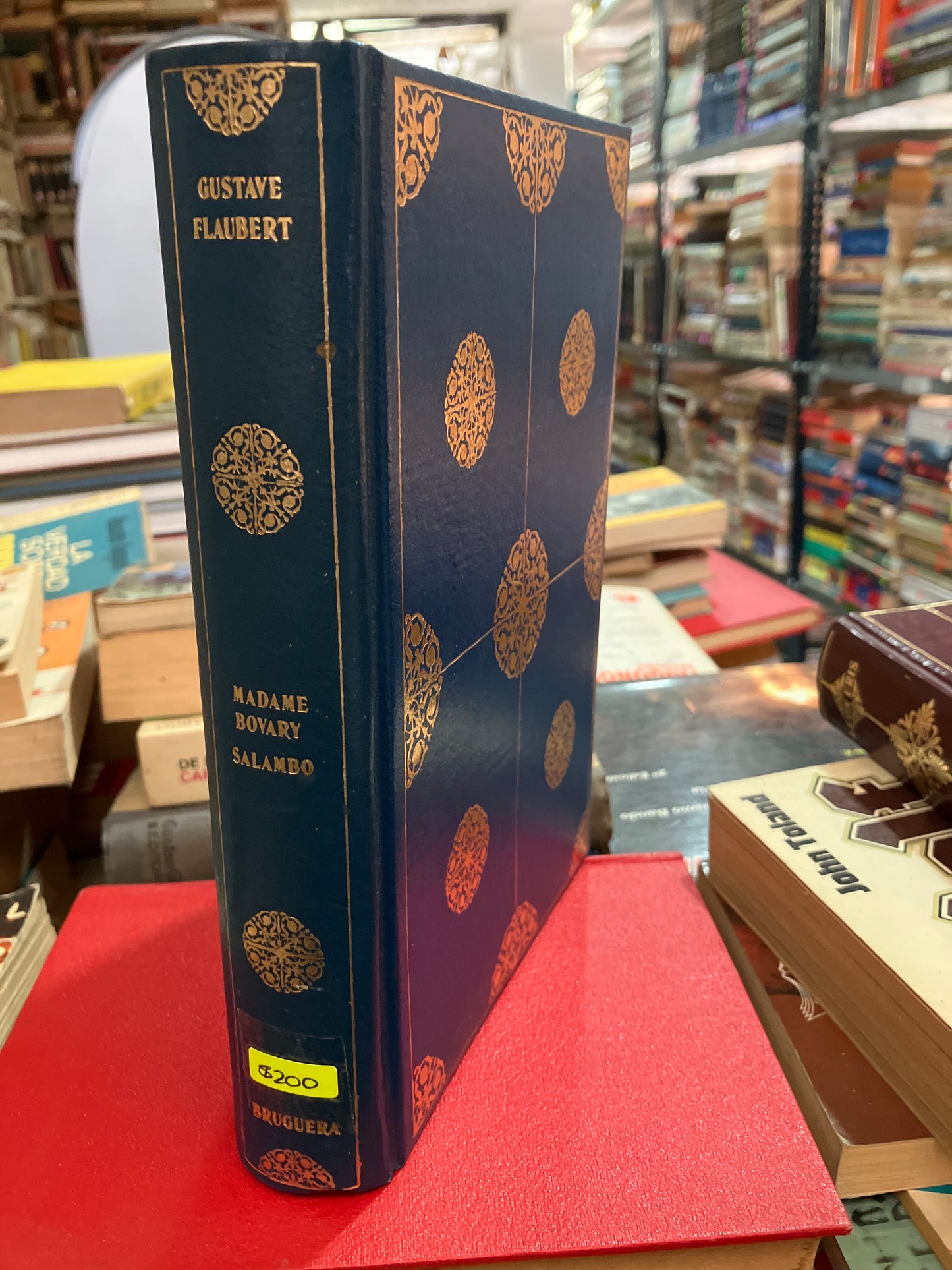 MADAME BOVARY SALAMBO POR GUSTAVE FLAUBERT USADO NOVELA ALDAMA