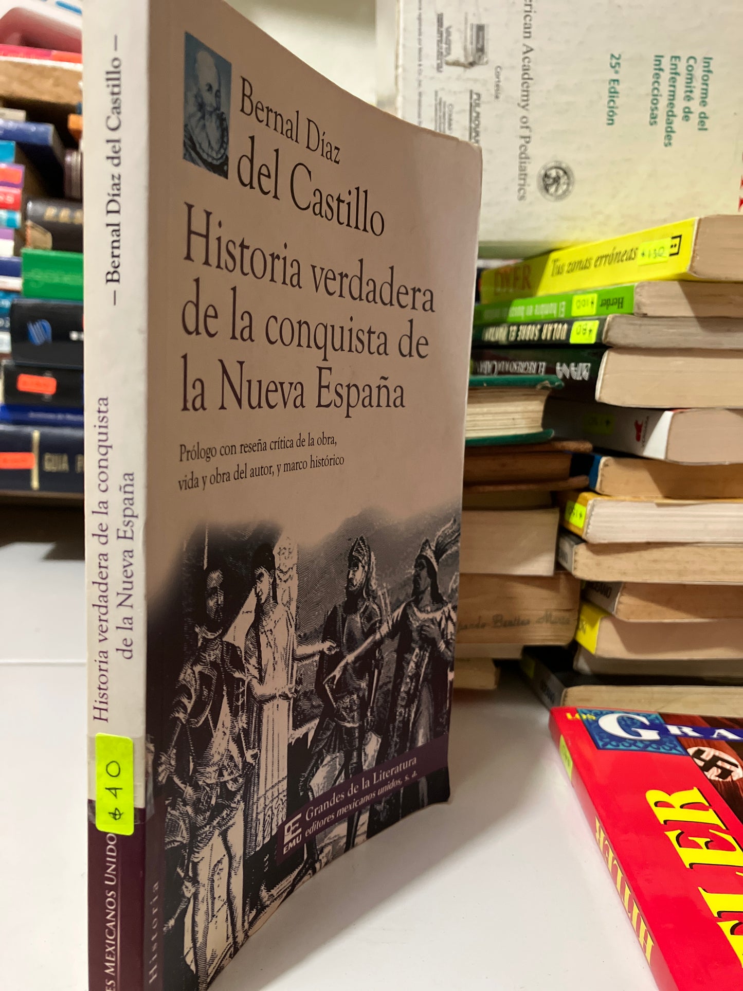 HISTORIA VERDADERA DE LA CONQUISTA DE LA NUEVA ESPAÑA POR BERNAL DÍAZ DEL CASTILLO USADO HISTORIA JUAREZ