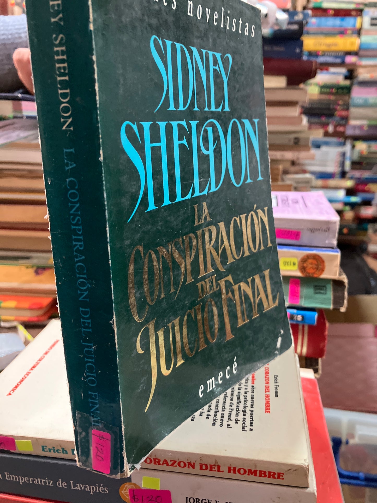 LA CONSPIRACIÓN DEL JUICIO FINAL POR SIDNEY SHELDON USADO NOVELAS ALDAMA