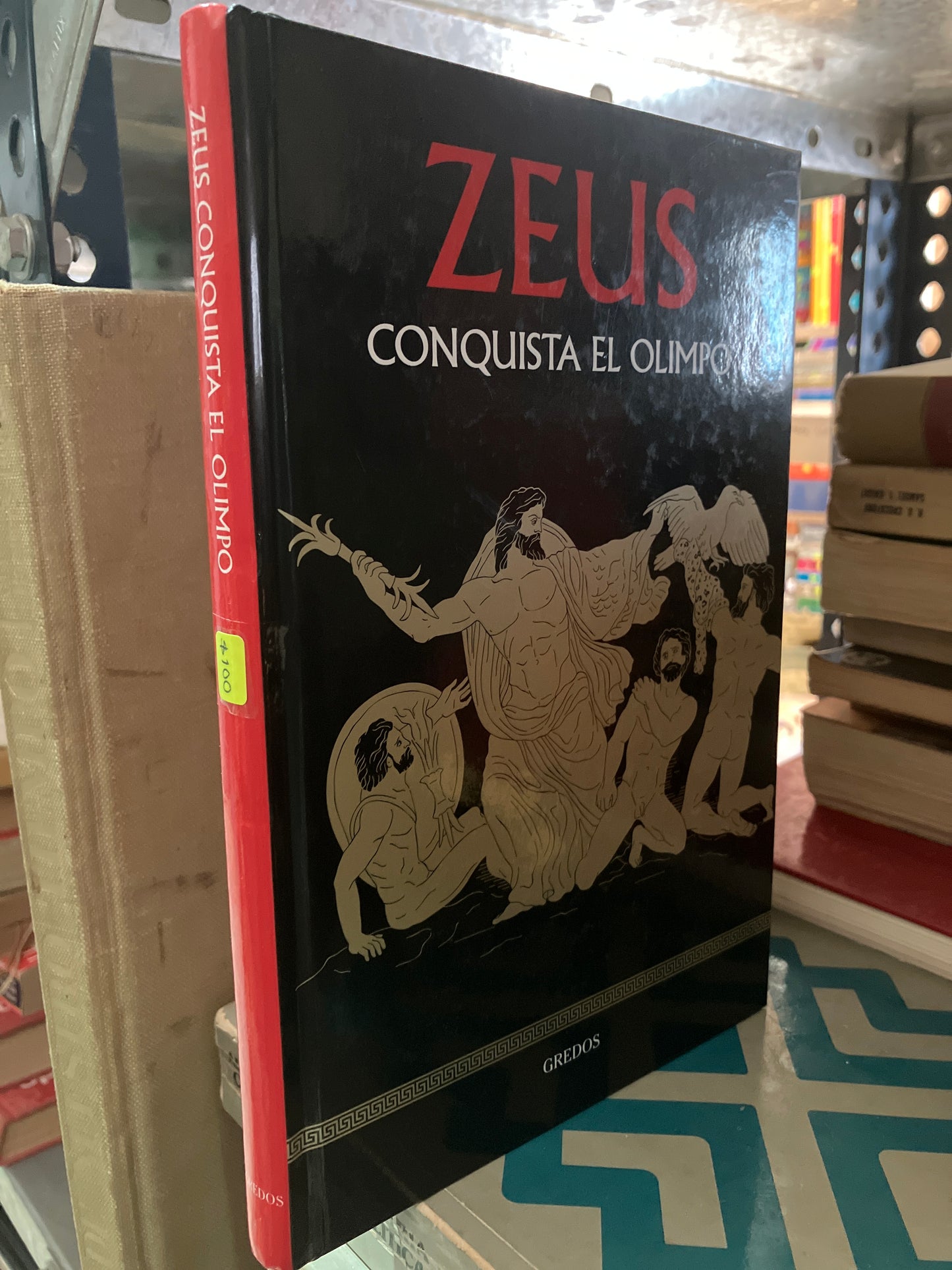 ZEUS CONQUISTA EL OLIMPO USADO NOVELA ALDAMA