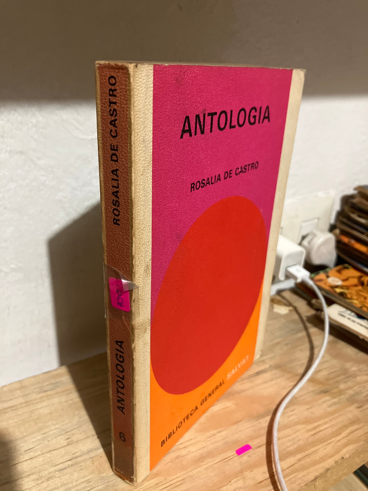 ANTOLOGÍA POR ROSALÍA DE CASTRO USADO NOVELAS JUAREZ