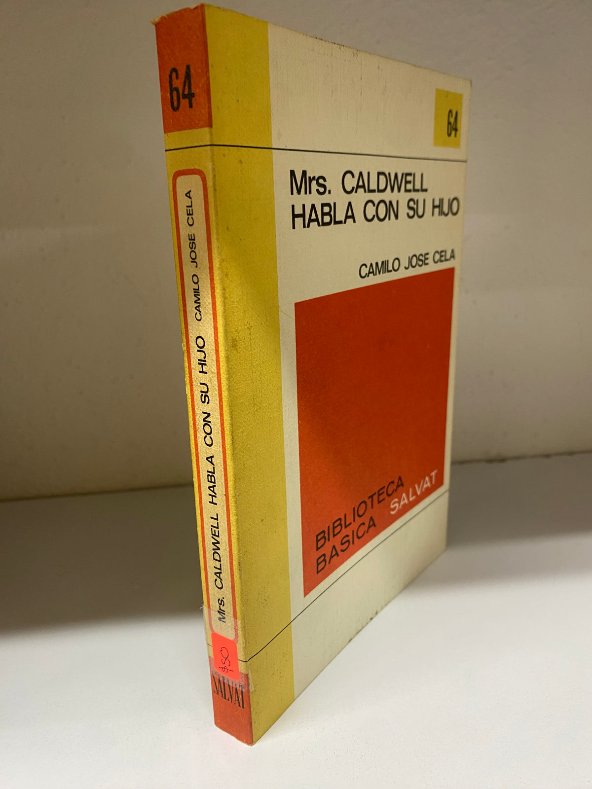 MRS CALDWELL HABLA CON SU HIJO CAMILO JOSE CELA USADO NOVELAS JUAREZ 515