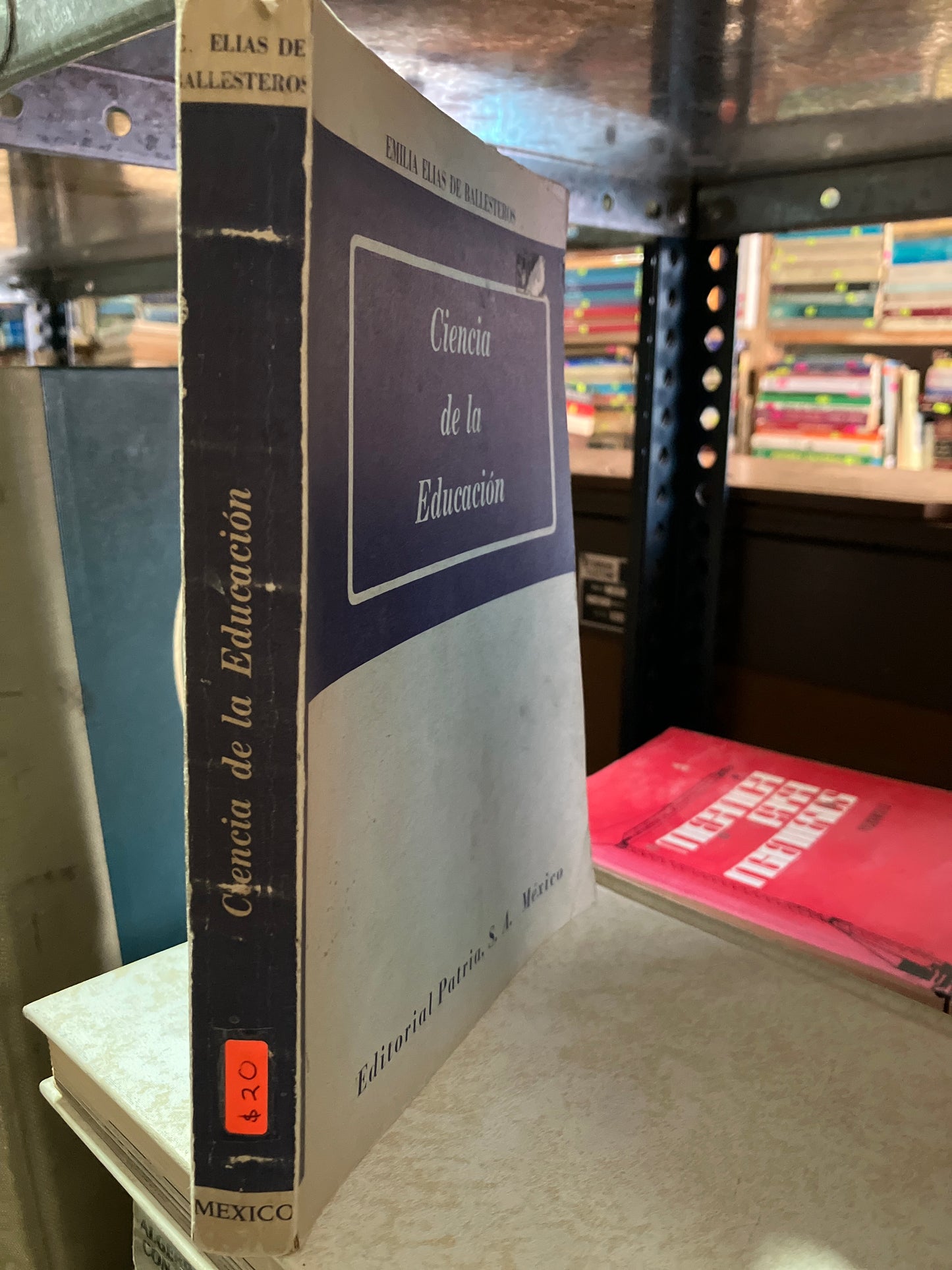 CIENCIA DE LA EDUCACION POR EMILIA ELIAS USADO EDUCACION ALDAMA