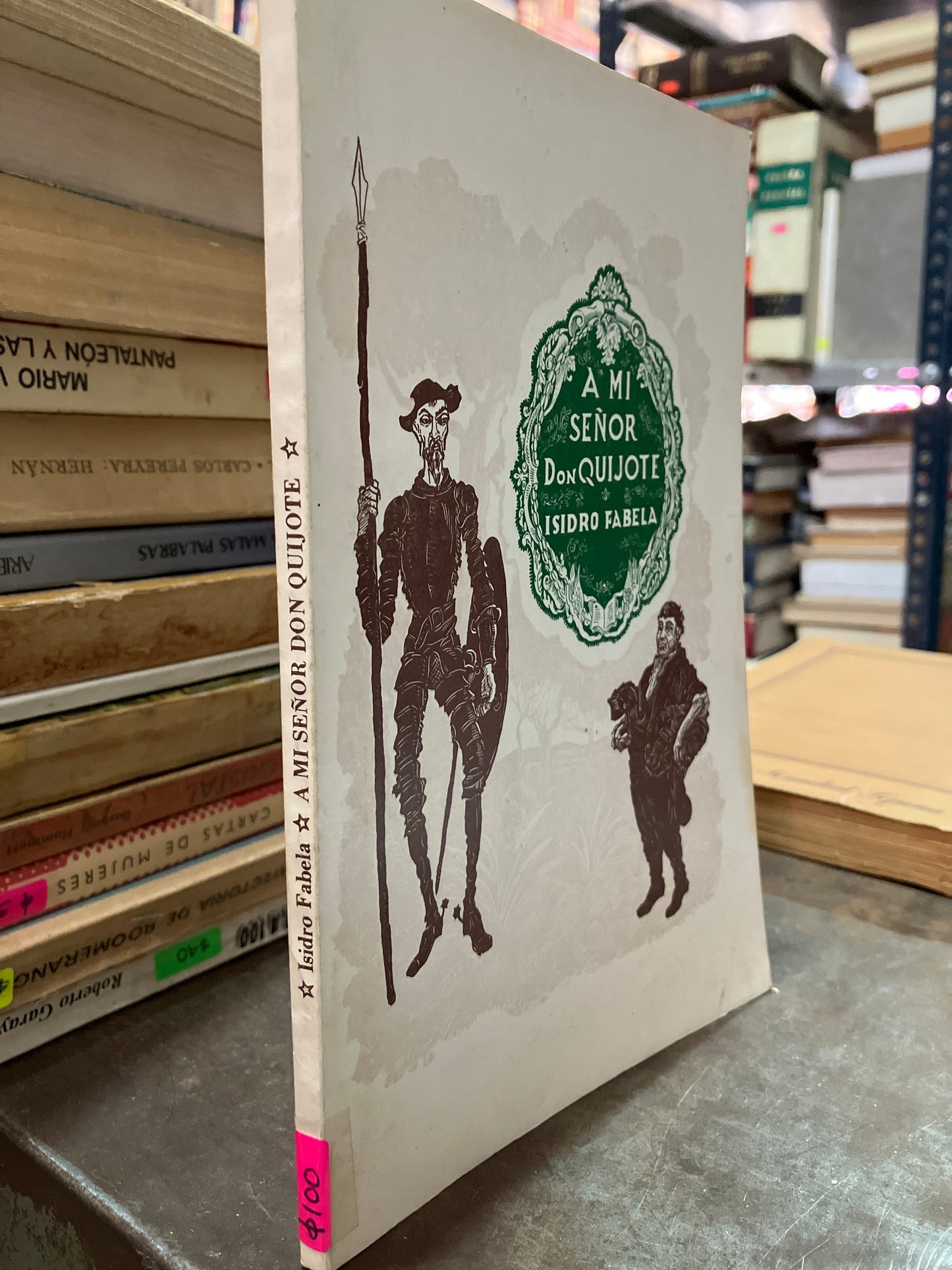 A MI SEÑOR DON QUIJOTE POR ISIDRO FABELA USADO NOVELAS ALDAMA
