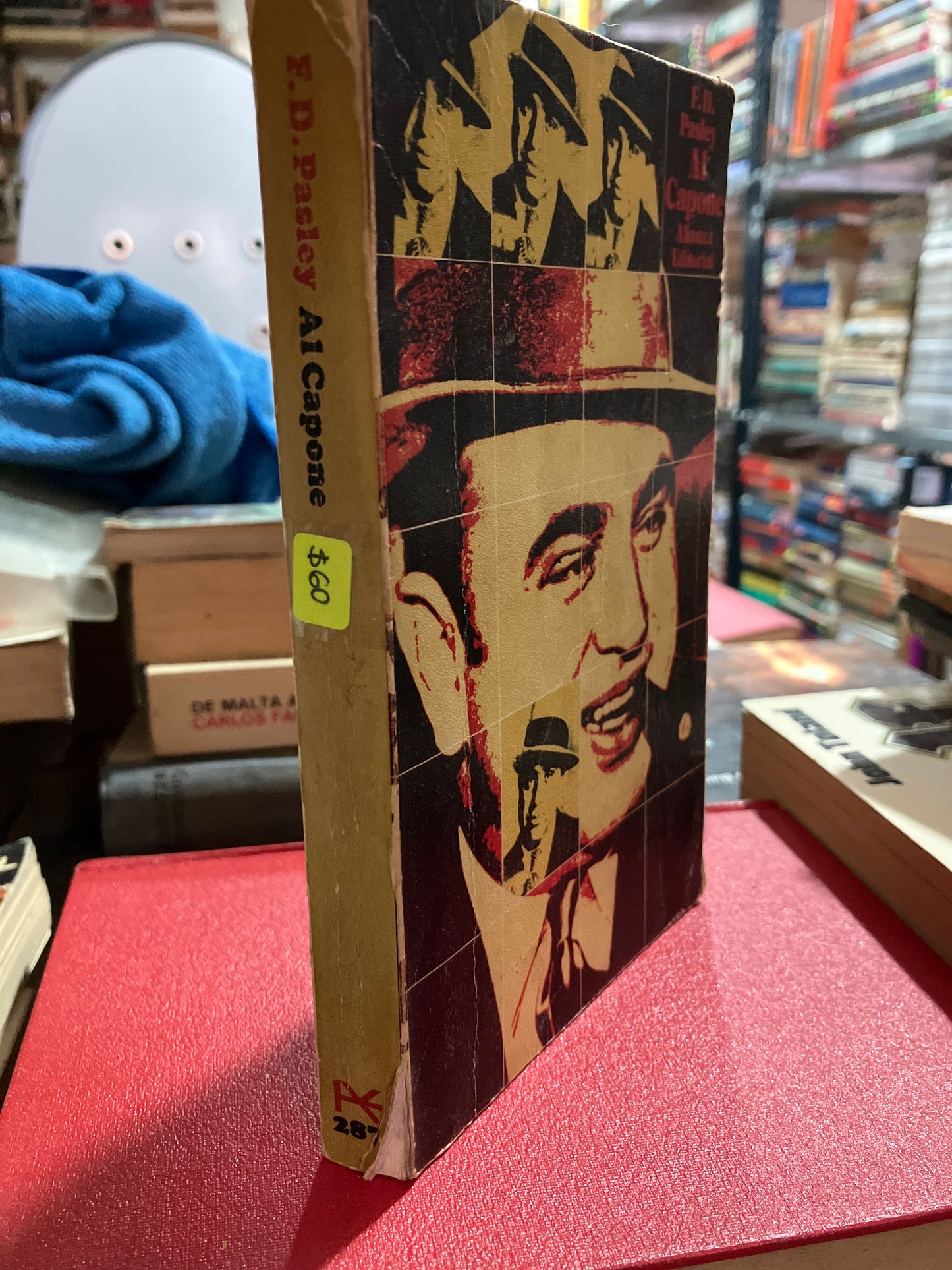 AL CAPONE POR F D PASLEY USADO NOVELA ALDAMA