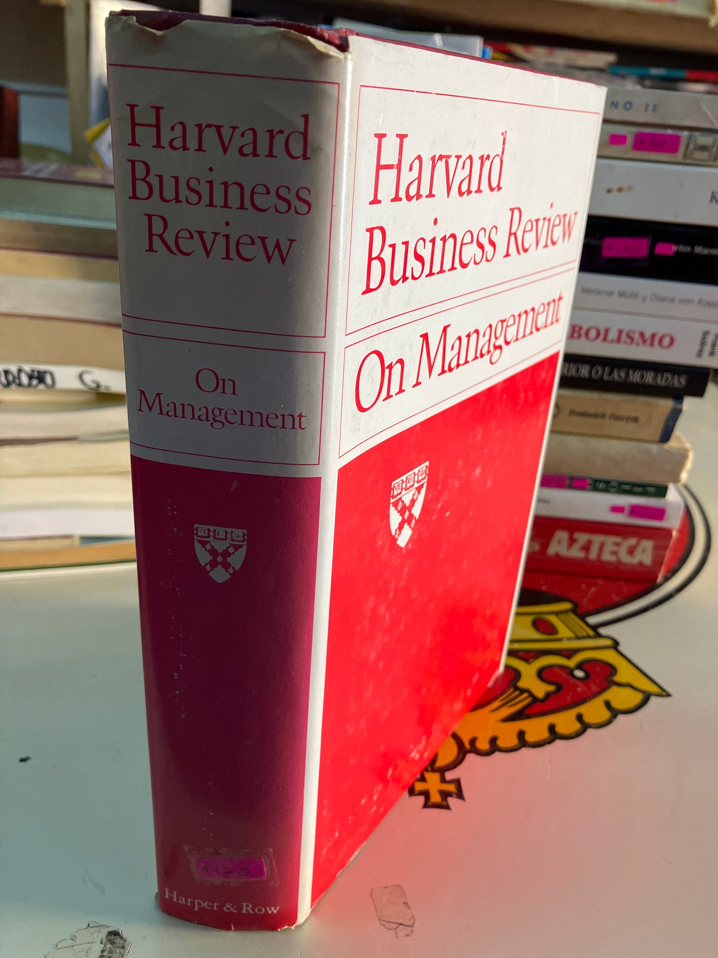 ON MANAGEMENT HARVARD BUSINESSS REVIEW USADO ADMINISTRACIÓN LITERARIO 207