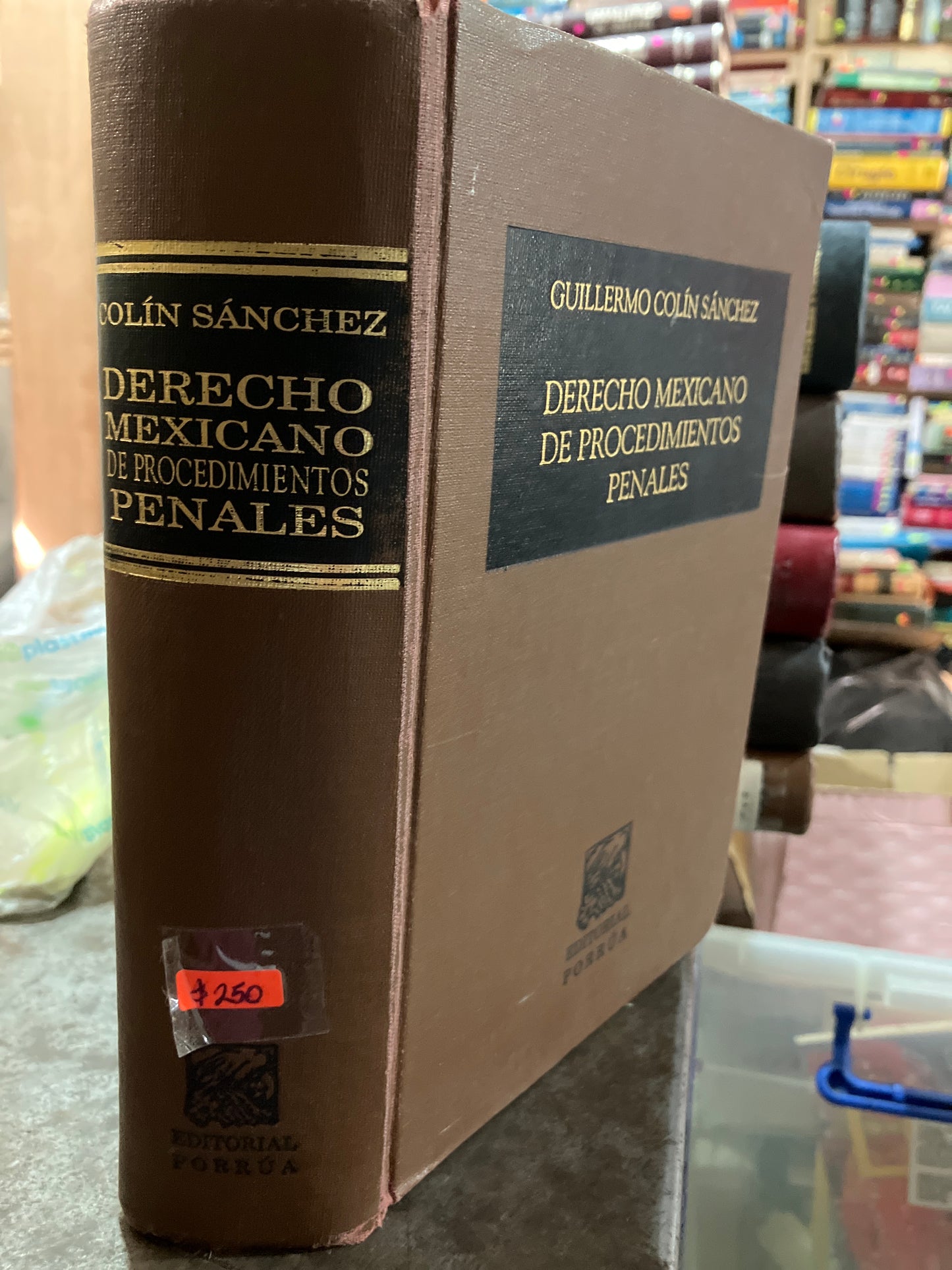 DERECHO MEXICANO DE PROCEDIMIENTOS PENALES POR GUILLERMO COLIN SÁNCHEZ USADO DERECHO ALDAMA