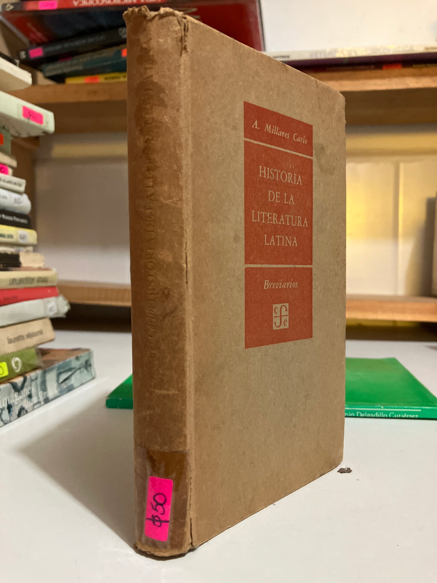 HISTORIA DE LA LITERATURA LATINA POR A MILLARES CARLO USADO HISTORIA JUAREZ
