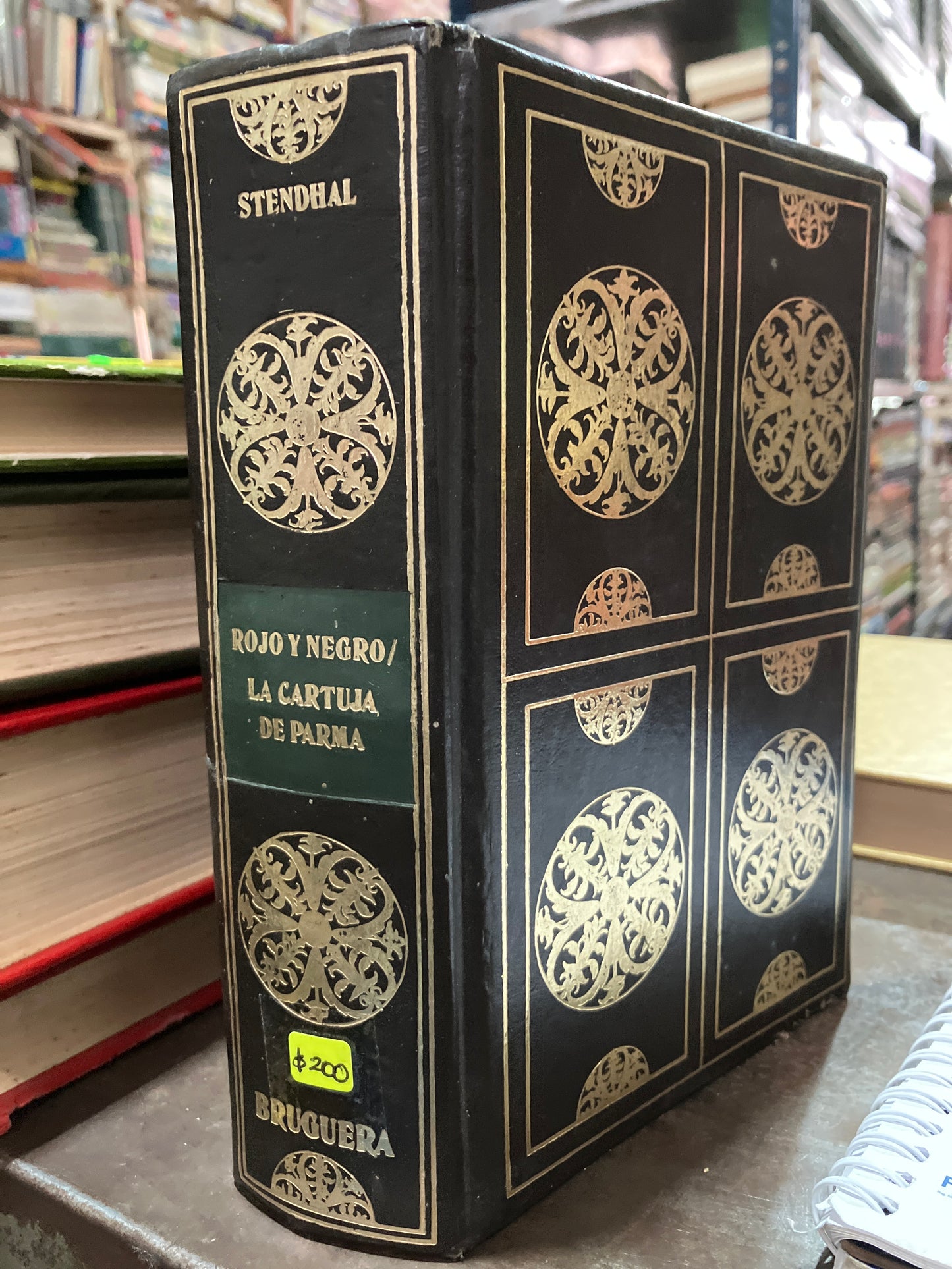 ROJO Y NEGRO LA CARTUJA DE PARMA POR STENDHAL USADO NOVELAS ALDAMA