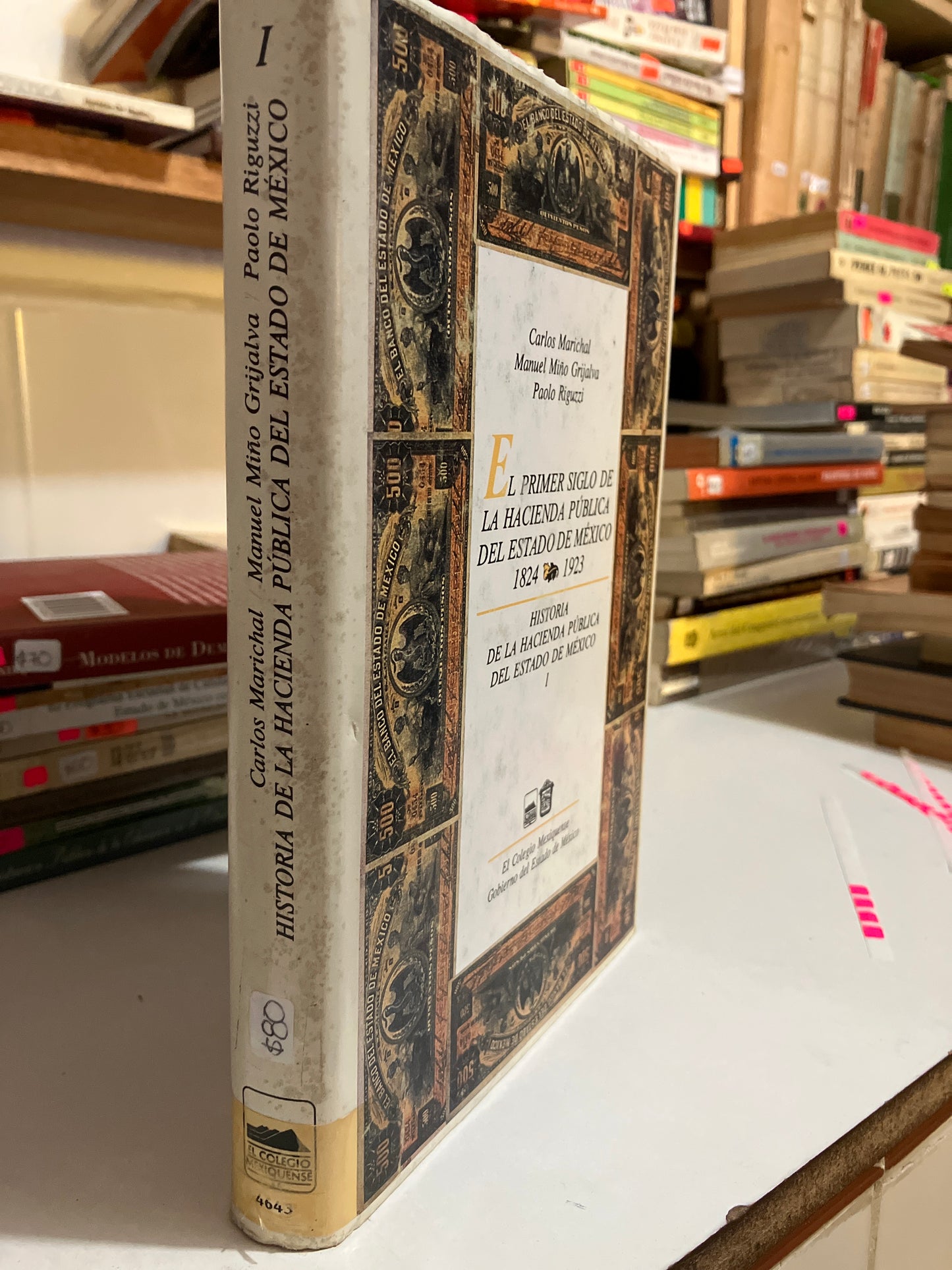 HISTORIA DE LA HACIENDA PUBLICA DEL ESTADO DE MÉXICO POR AUTORES VARIOS USADO HISTORIA JUAREZ