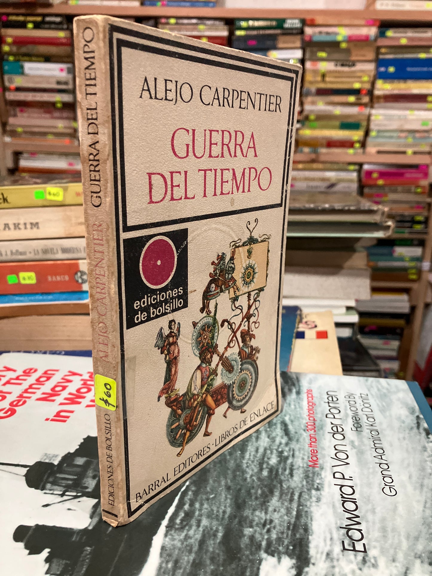 GUERRA DEL TIEMPO POR ALEJO CARPENTIER USADO NOVELAS ALDAMA